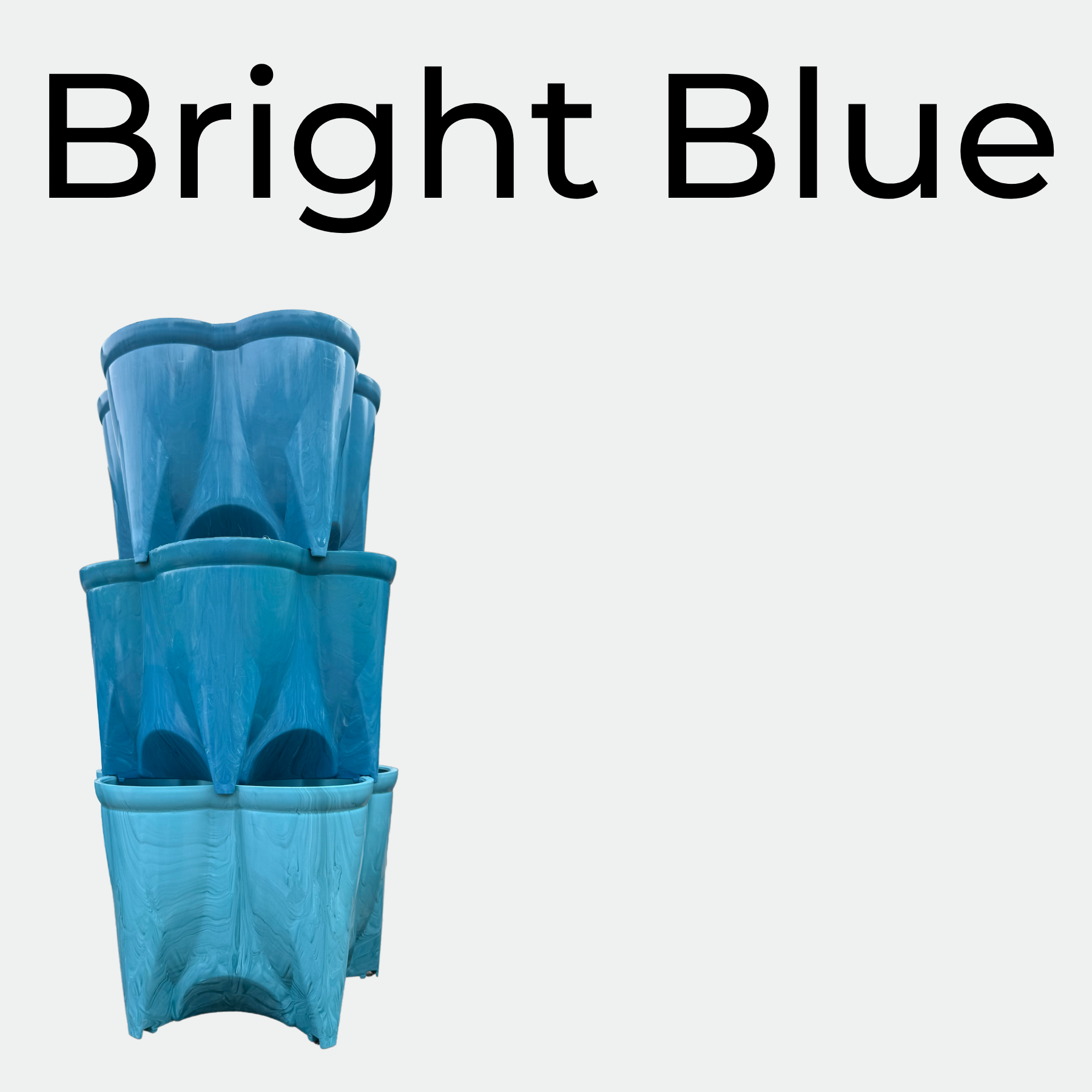 NEW Stacking Planters - 100% Recycled Ocean Plastics