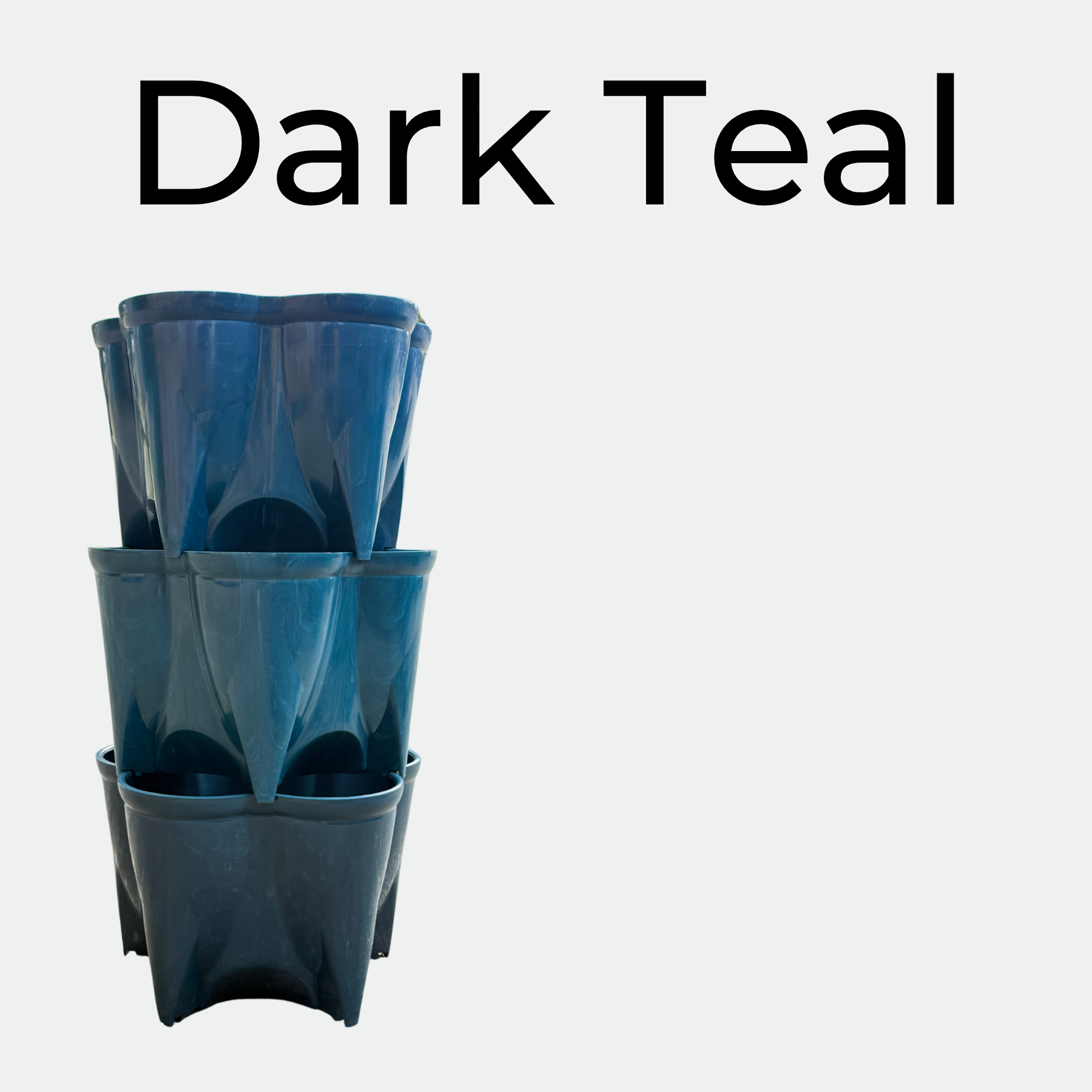 NEW Stacking Planters - 100% Recycled Ocean Plastics
