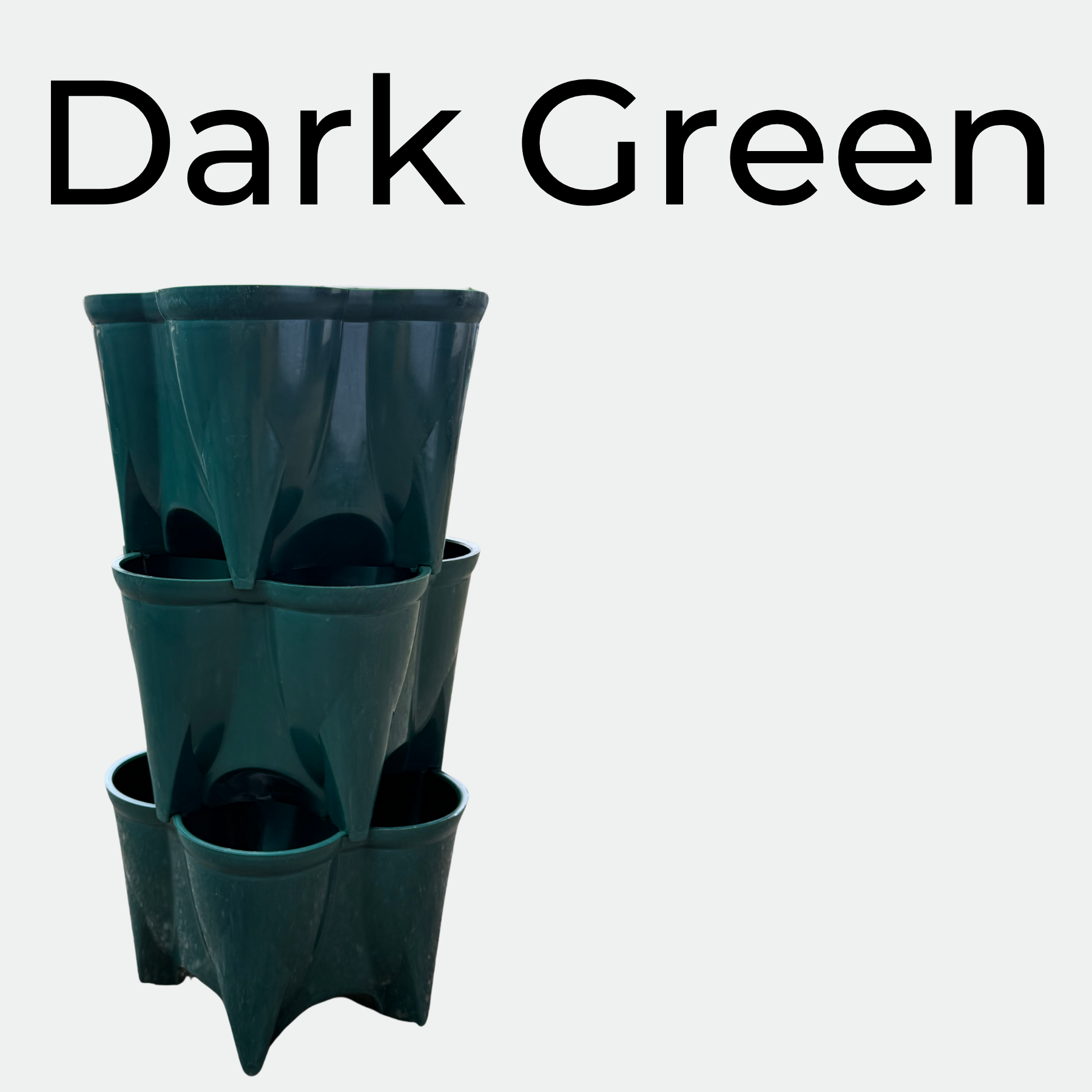NEW Stacking Planters - 100% Recycled Ocean Plastics