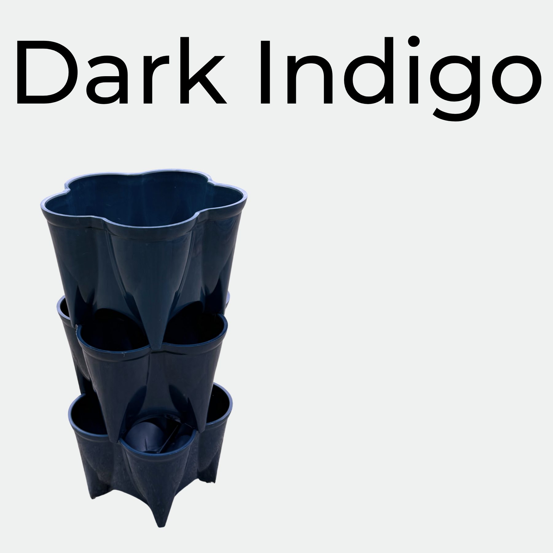 NEW Stacking Planters - 100% Recycled Ocean Plastics