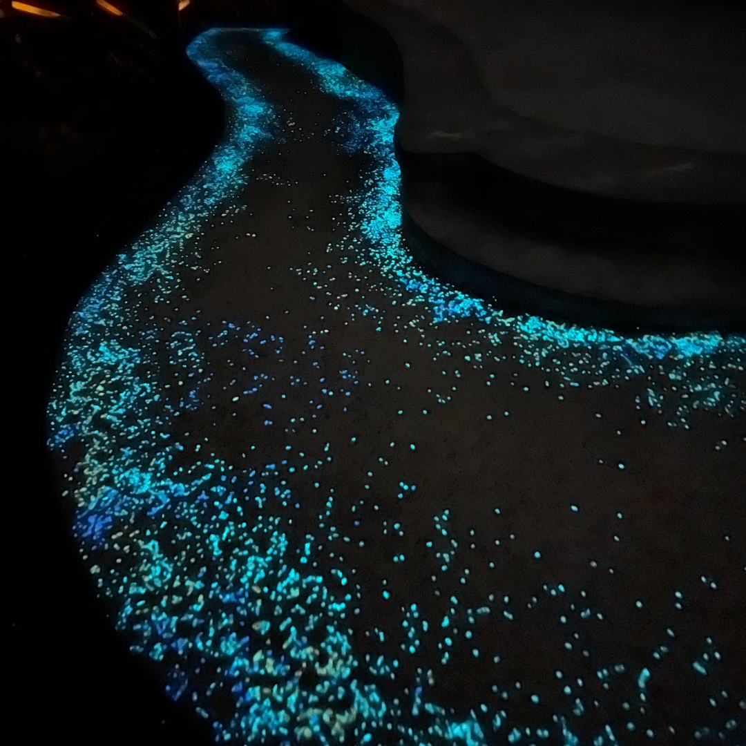 16-25mm Quantum Grade Aggregate - Aqua 1lb (~125 Rocks)