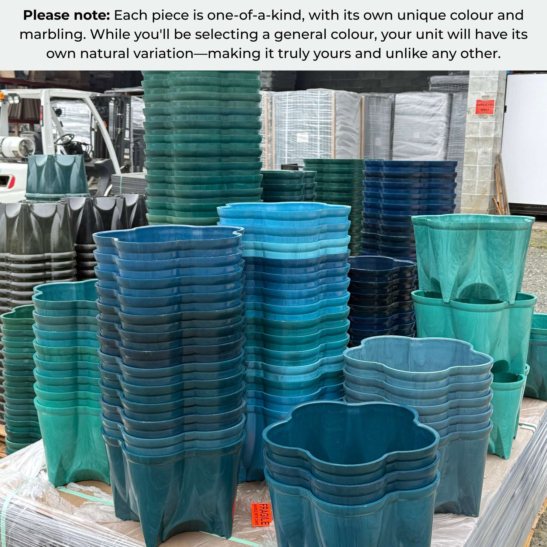 NEW Stacking Planters - 100% Recycled Ocean Plastics