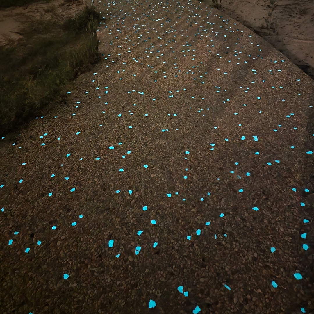 16-25mm Quantum Grade Aggregate - Aqua 1lb (~125 Rocks)