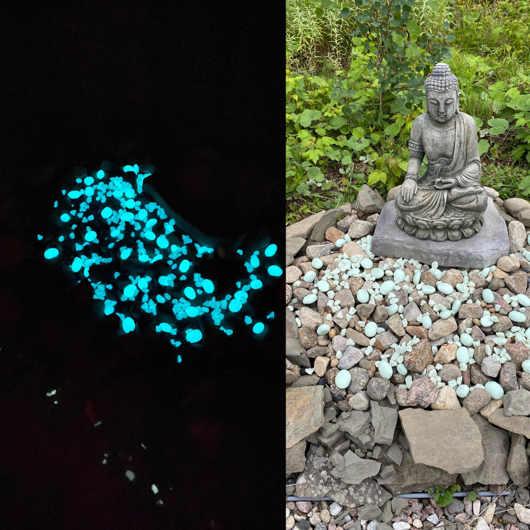 16-25mm Quantum Grade Aggregate - Aqua 1lb (~125 Rocks)