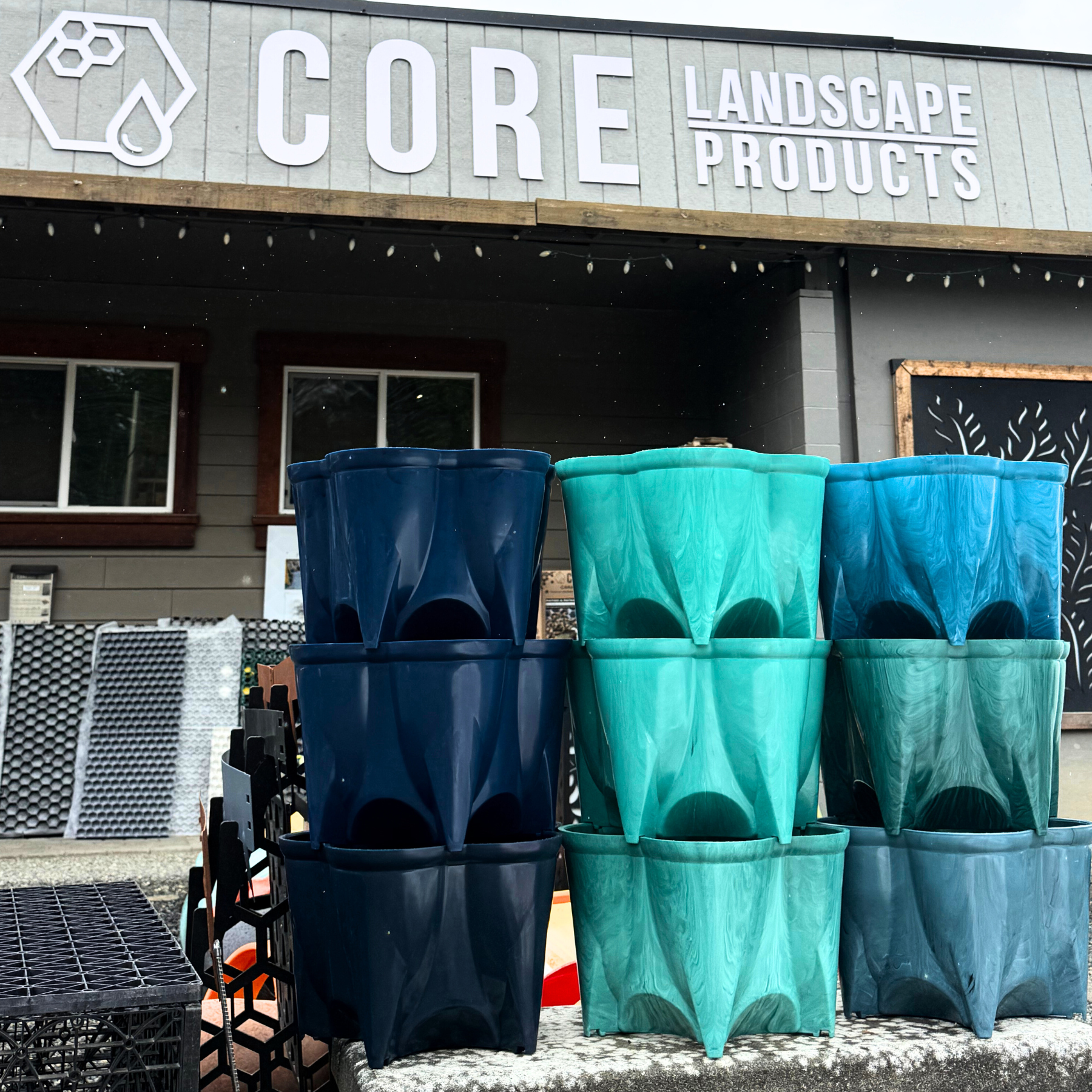 NEW Stacking Planters - 100% Recycled Ocean Plastics
