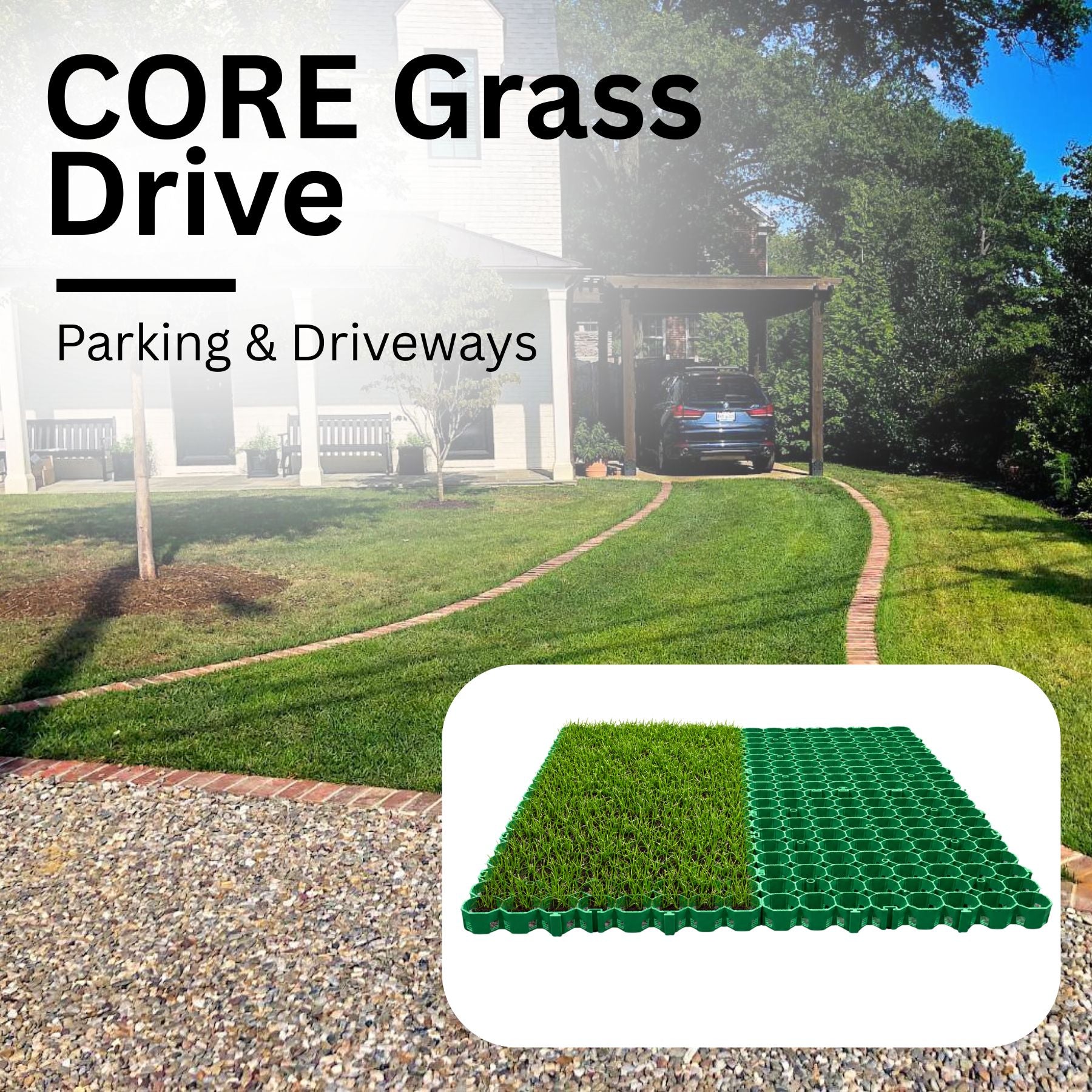 CORE GRASS DRIVE | Free Shipping!