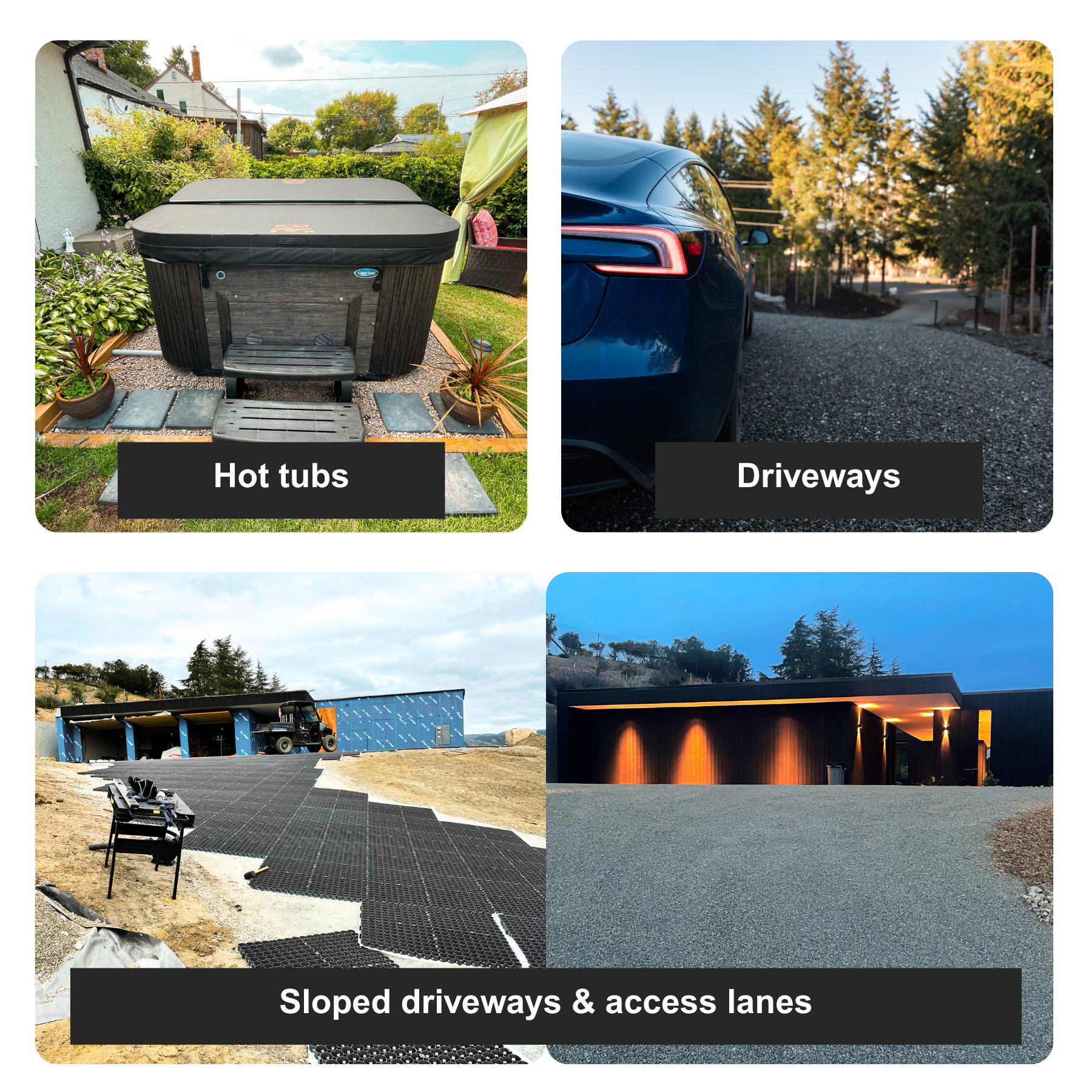 Hot Tub Foundation Packs | ~34 SQ. FT | FREE SHIPPING