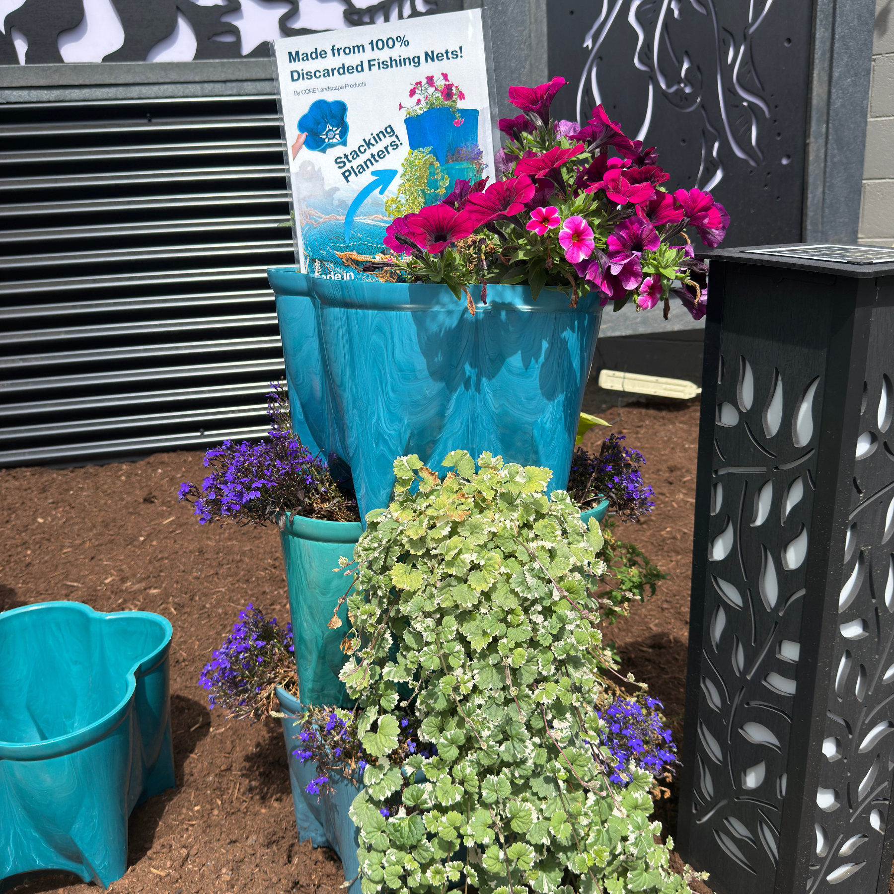 NEW Stacking Planters - 100% Recycled Ocean Plastics