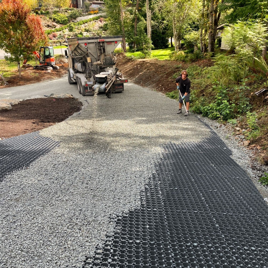Fill with gravel