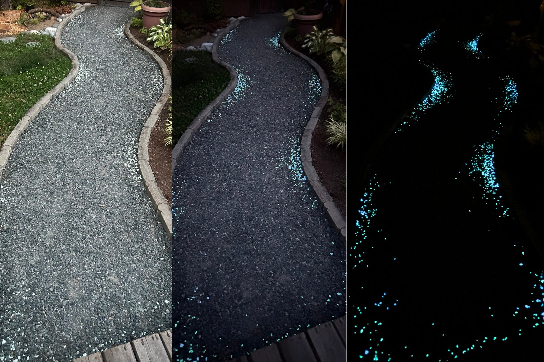 8-15mm Quantum Grade Aggregate - Aqua 1lb (~352 Rocks)