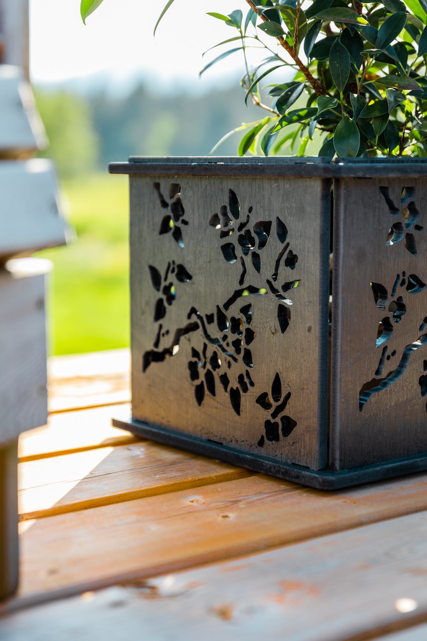 CANA Planter Box || Apple Blossom Design || FREE SHIPPING