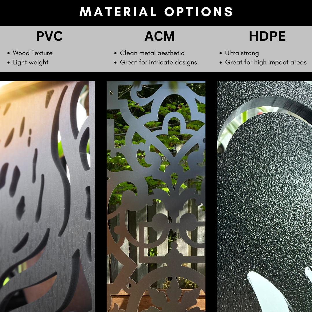 Privacy Screen Sample Kit