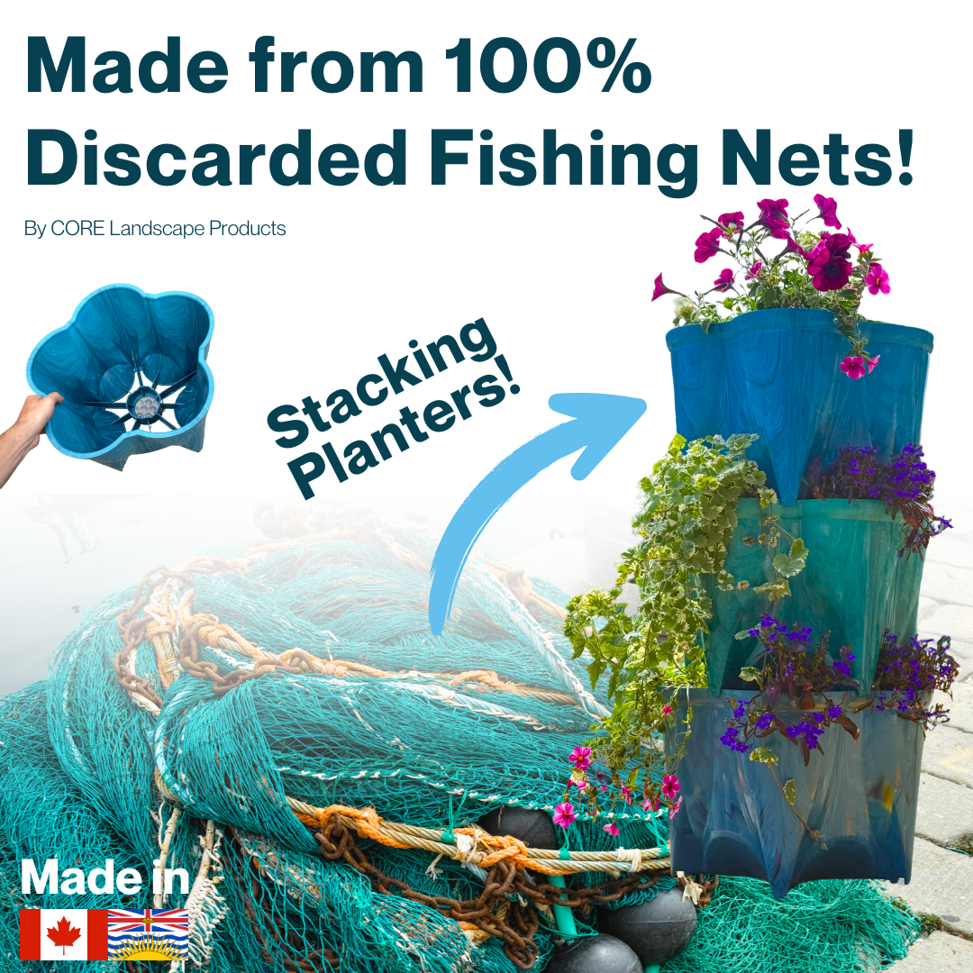 NEW Stacking Planters - 100% Recycled Ocean Plastics