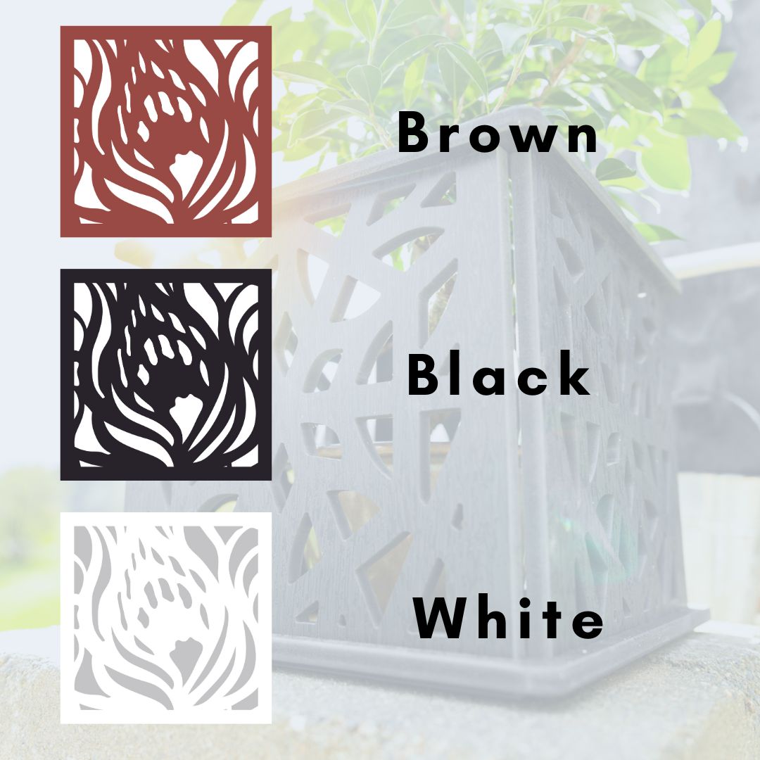 CANA Planter Box || Protea design || FREE SHIPPING