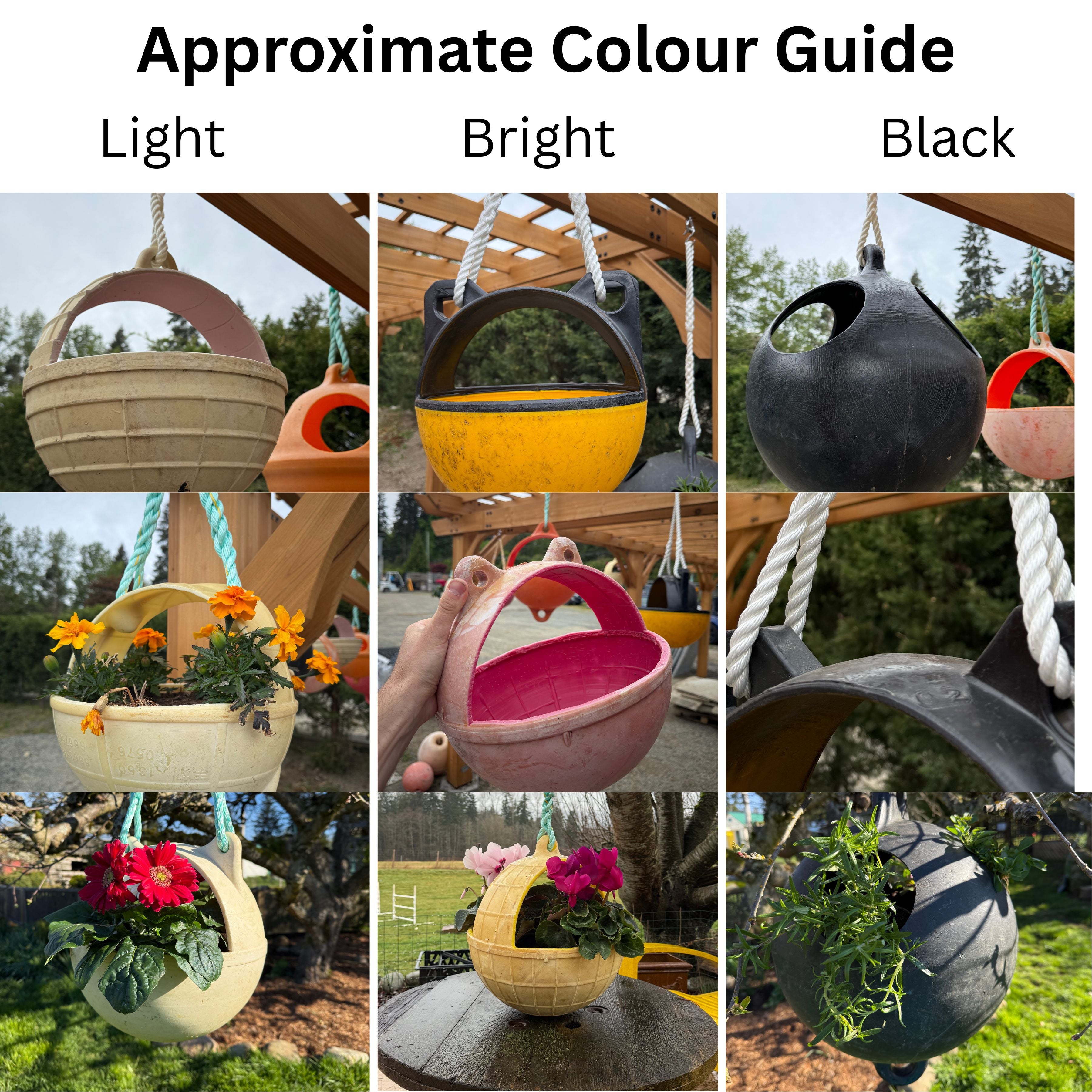 2011 Japanese Tsunami Buoys (Hanging Planters) - Collected from coastal beaches