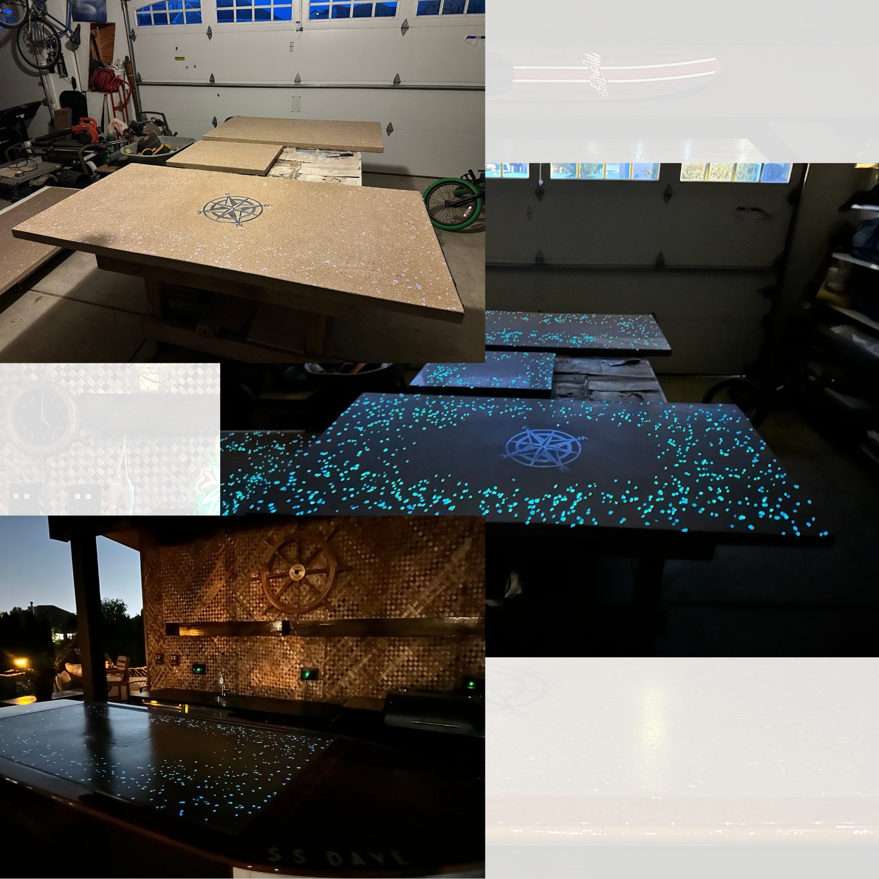 8-15mm Quantum Grade Aggregate - Blue 1lb (~352 Rocks)