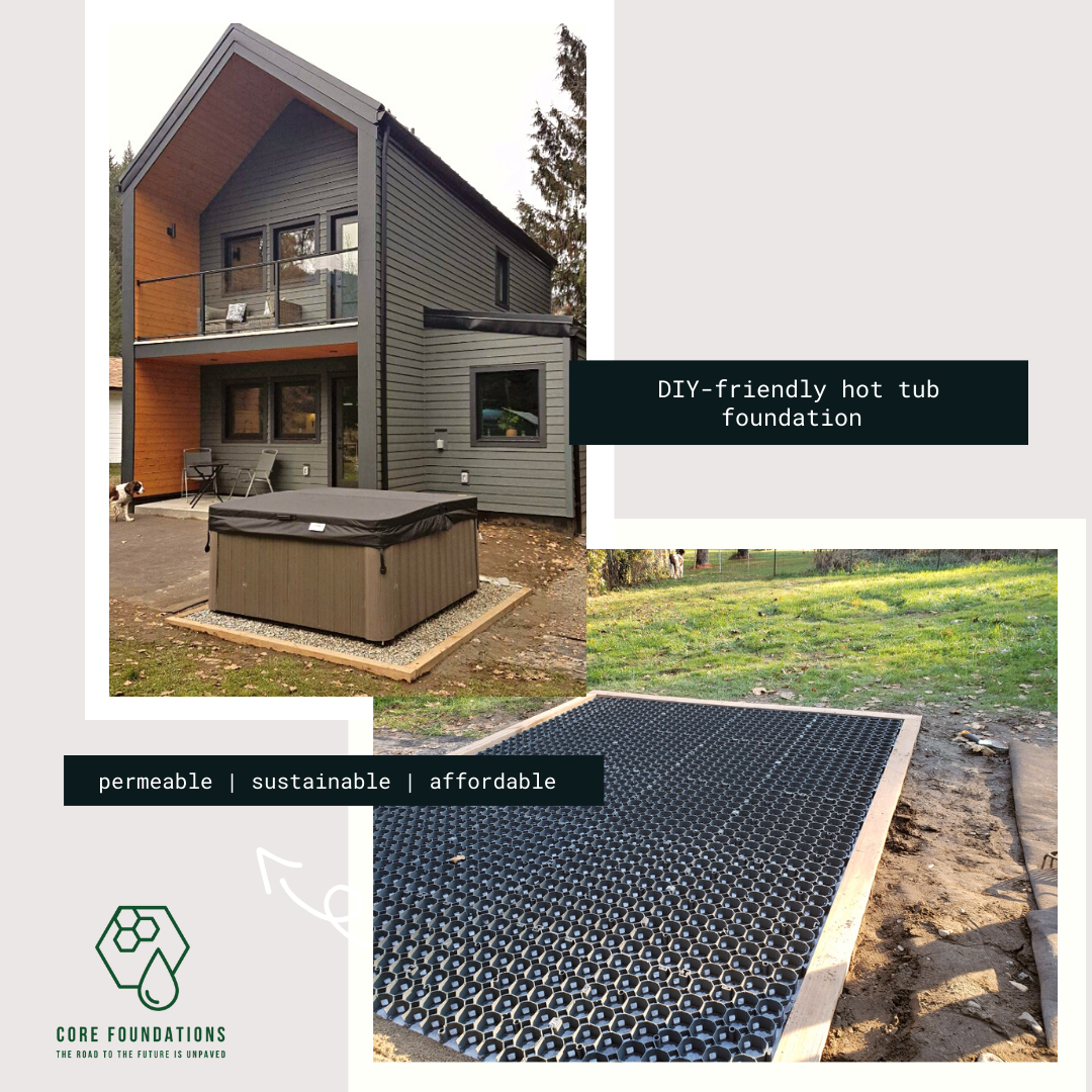 Hot Tub Foundation Packs | ~34 SQ. FT | FREE SHIPPING