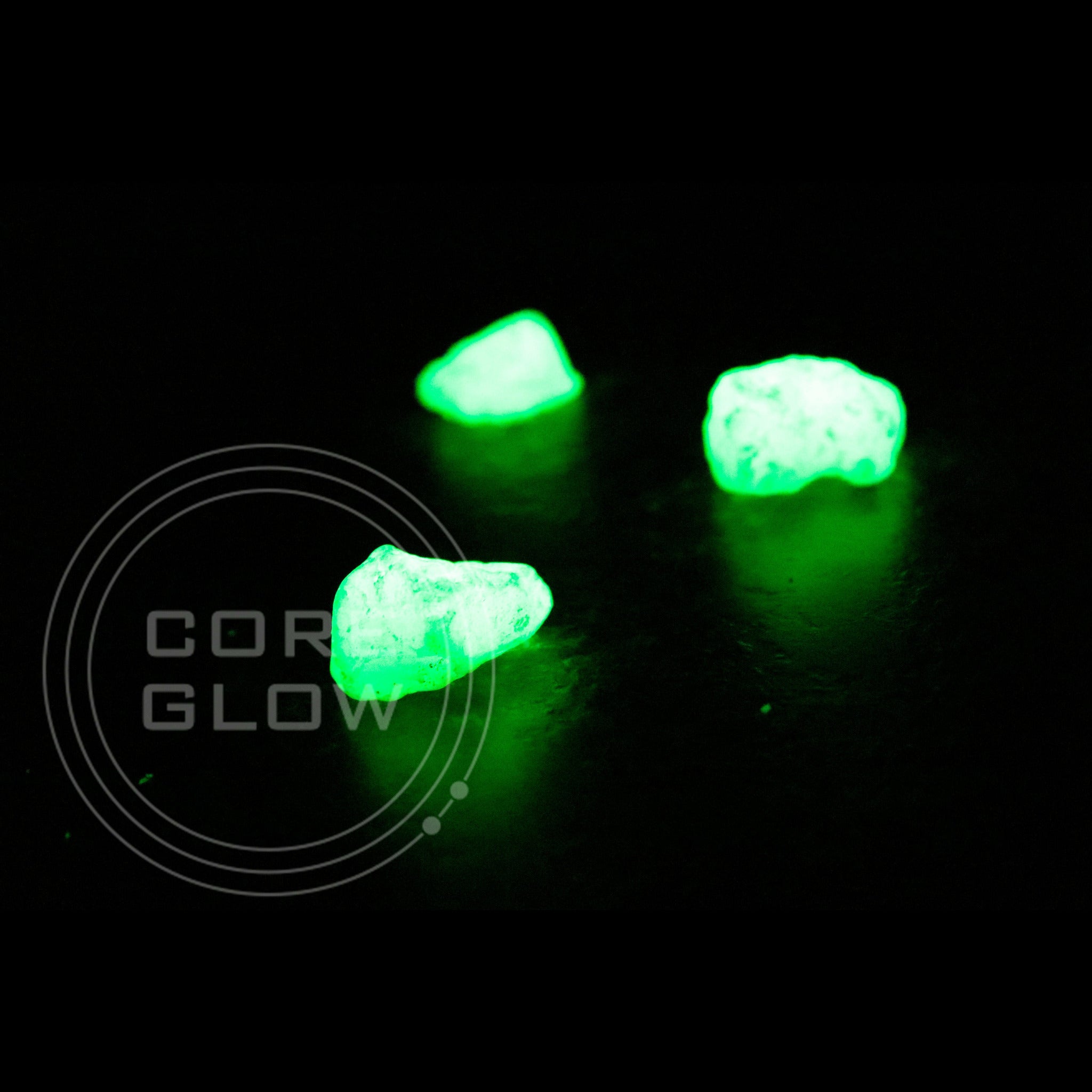 8-15mm Quantum Grade Aggregate - Green 1lb (~352 Rocks)