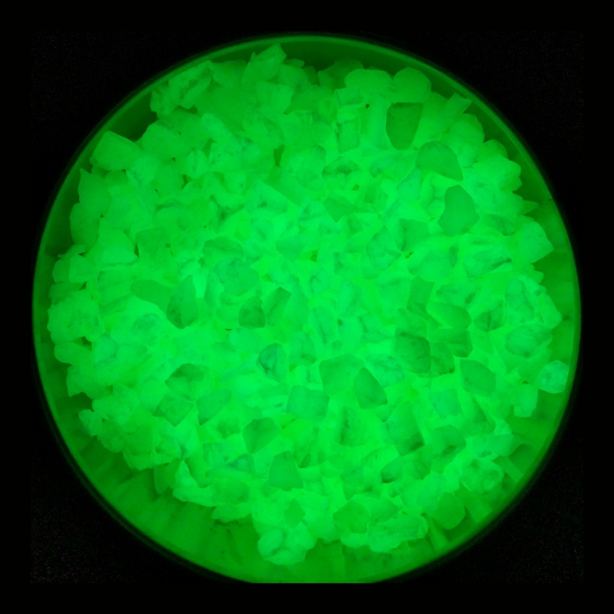 3-8mm Quantum Grade Aggregate - Green 1lb (~1,792 rocks)