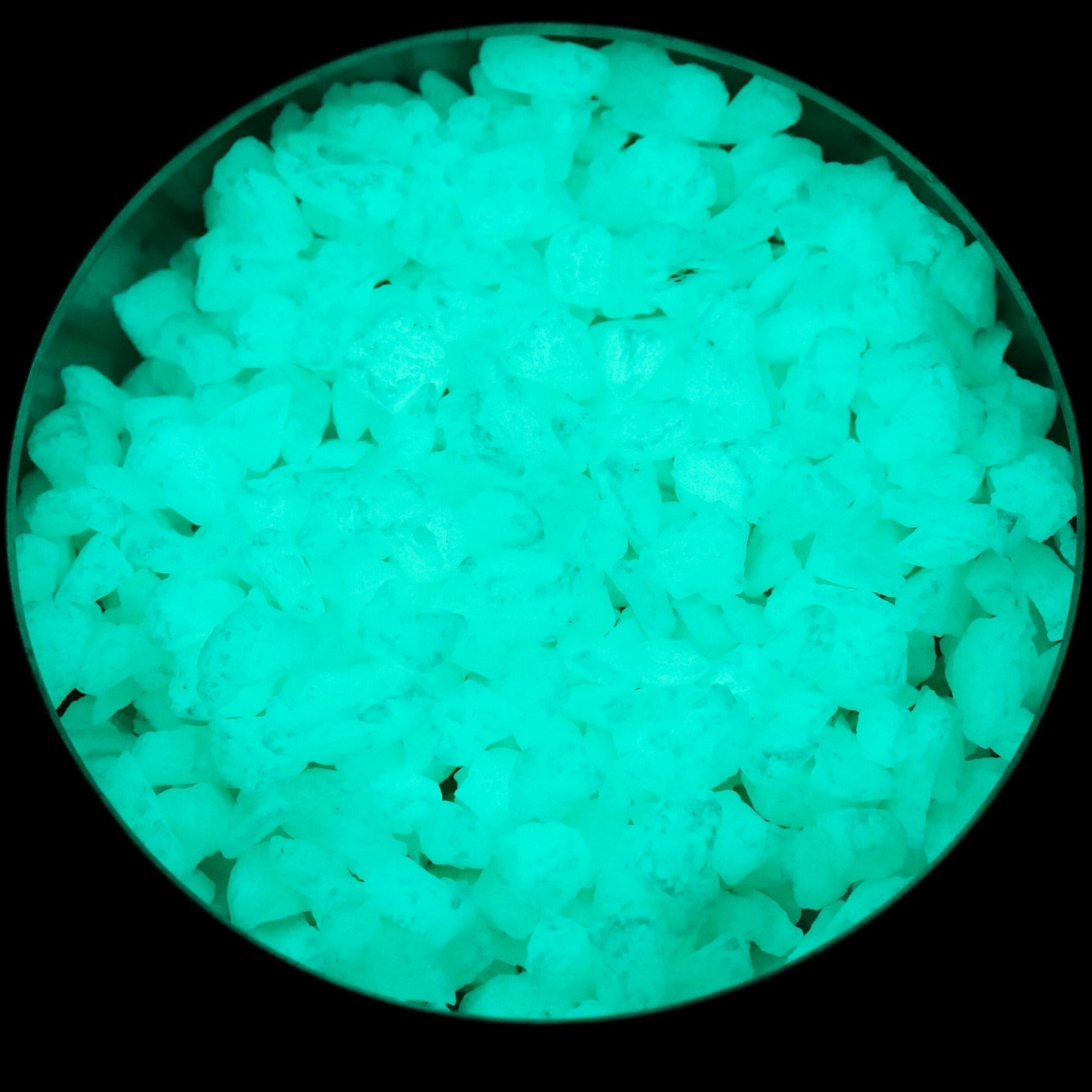 3-8mm Quantum Grade Aggregate - Aqua 1lb (~1,792 rocks)