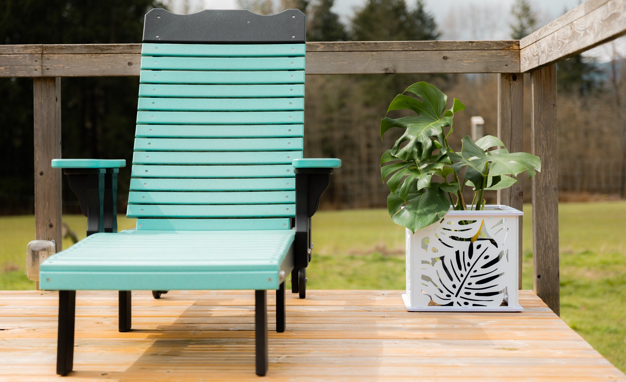 CANA Planter Box || Monstera design || FREE SHIPPING