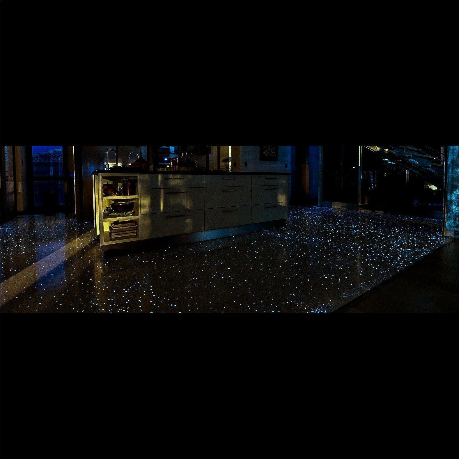 8-15mm Quantum Grade Aggregate - Blue 1lb (~352 Rocks)