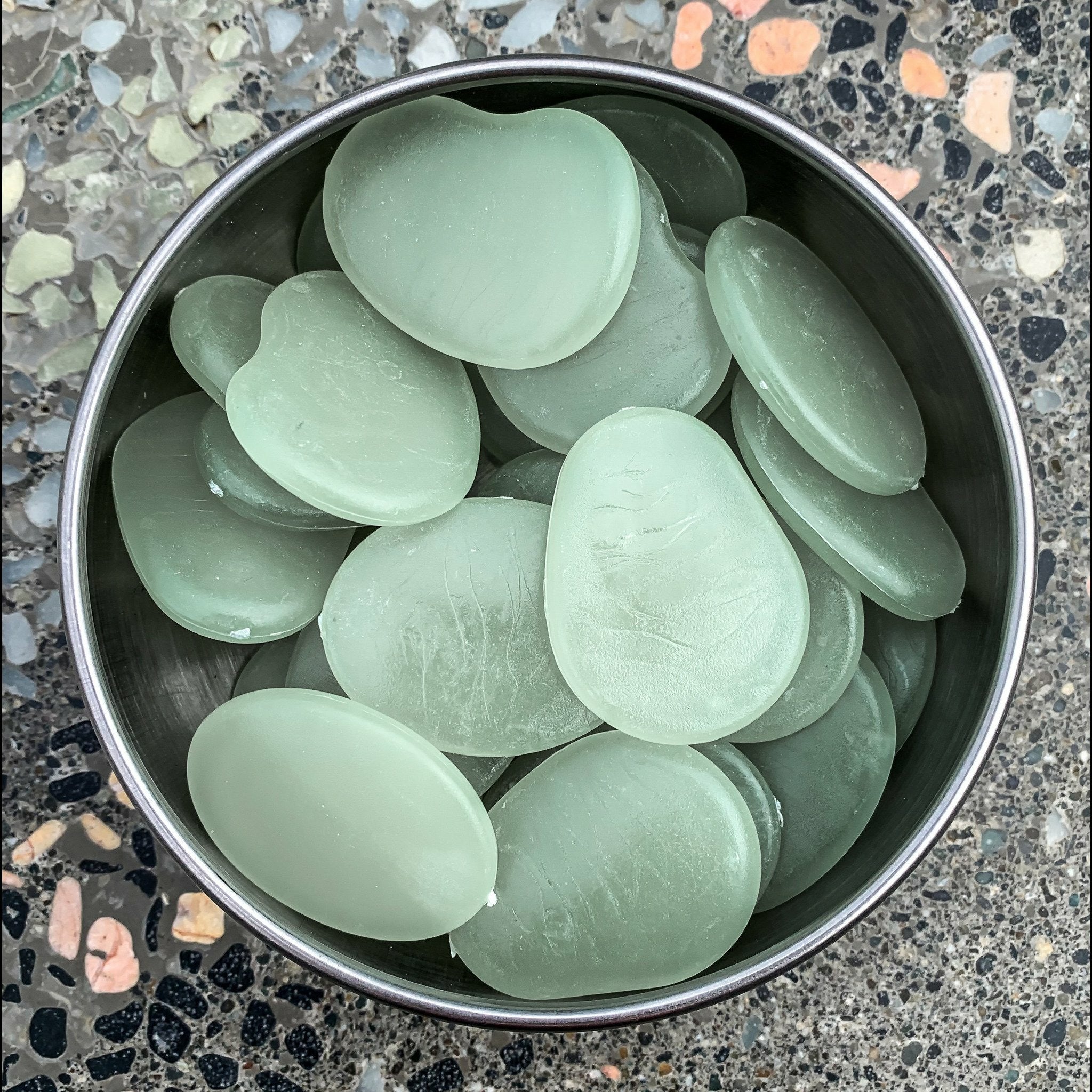 2" Green (Green) Cobbles