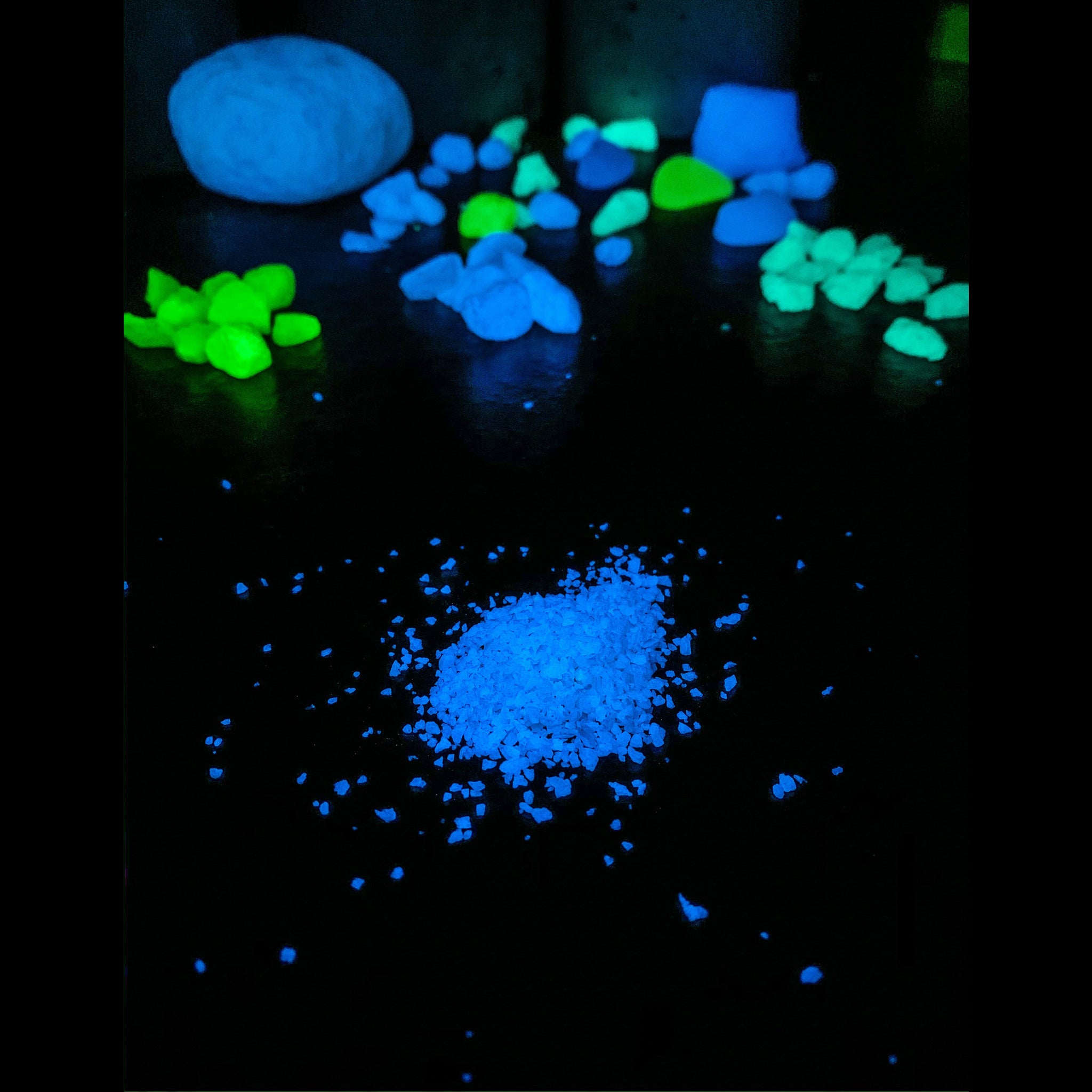 1-3mm Quantum Grade Aggregate - Blue 1lb (~163,200 sand/rocks)