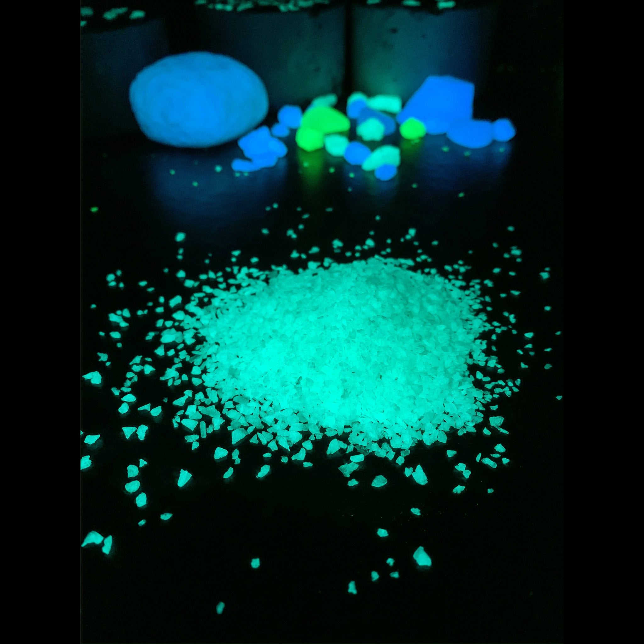 1-3mm Quantum Grade Aggregate Aqua 1lb (~163,200 sand/rocks)