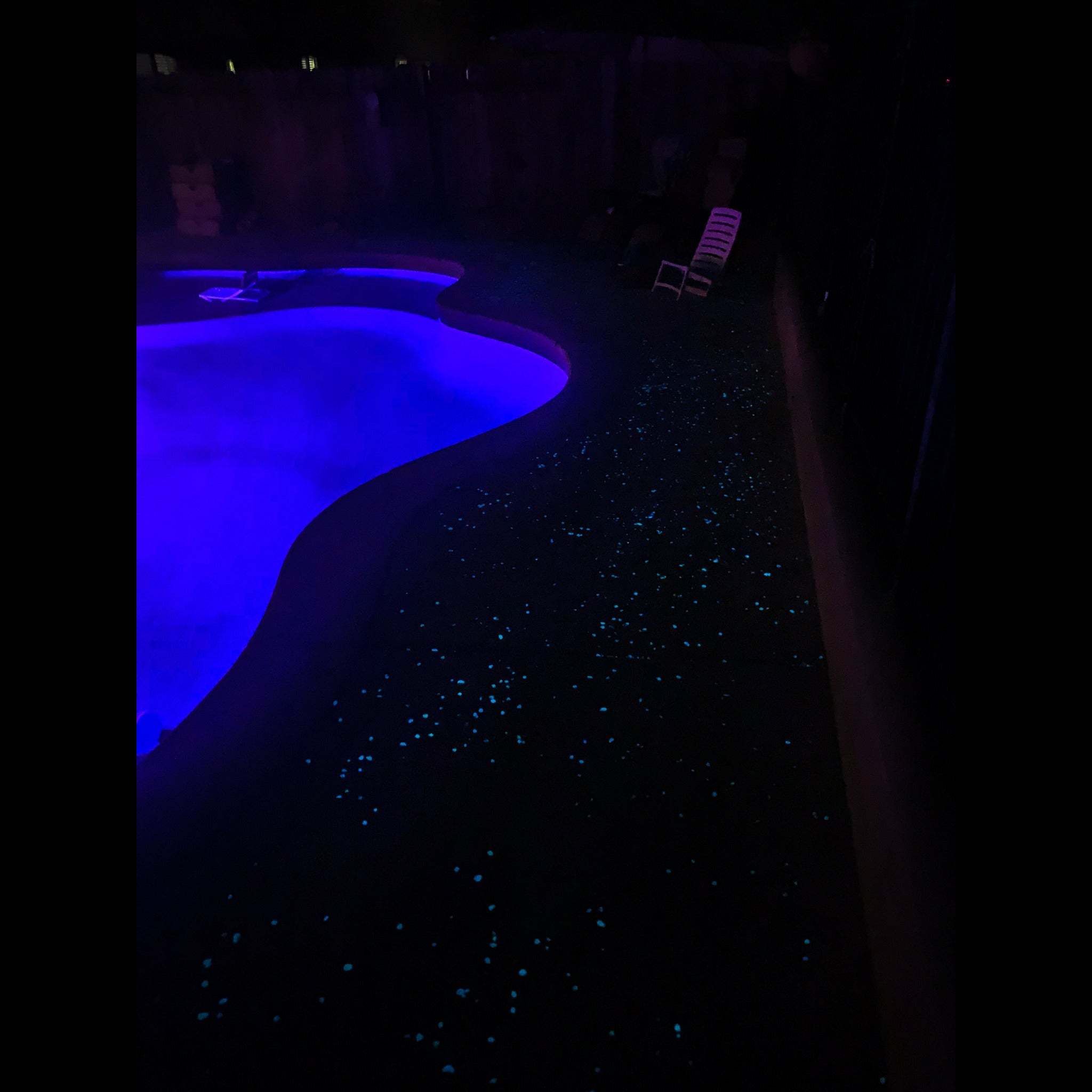 8-15mm Quantum Grade Aggregate - Aqua 1lb (~352 Rocks)