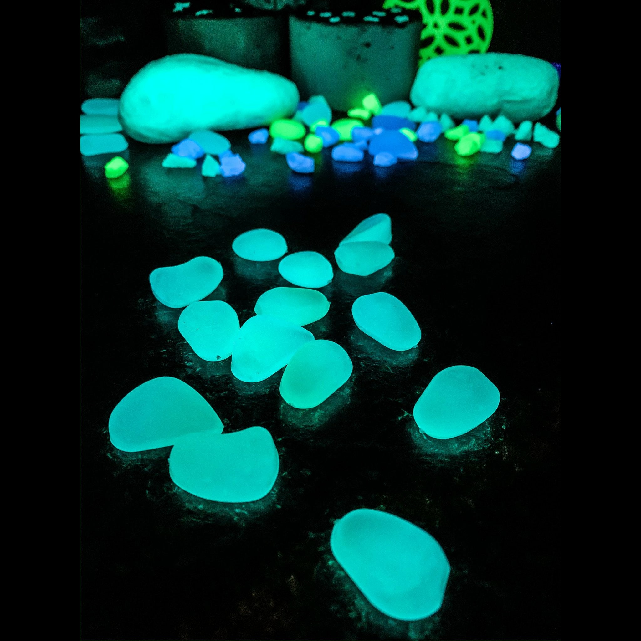 1" Aqua (Aqua) Stones