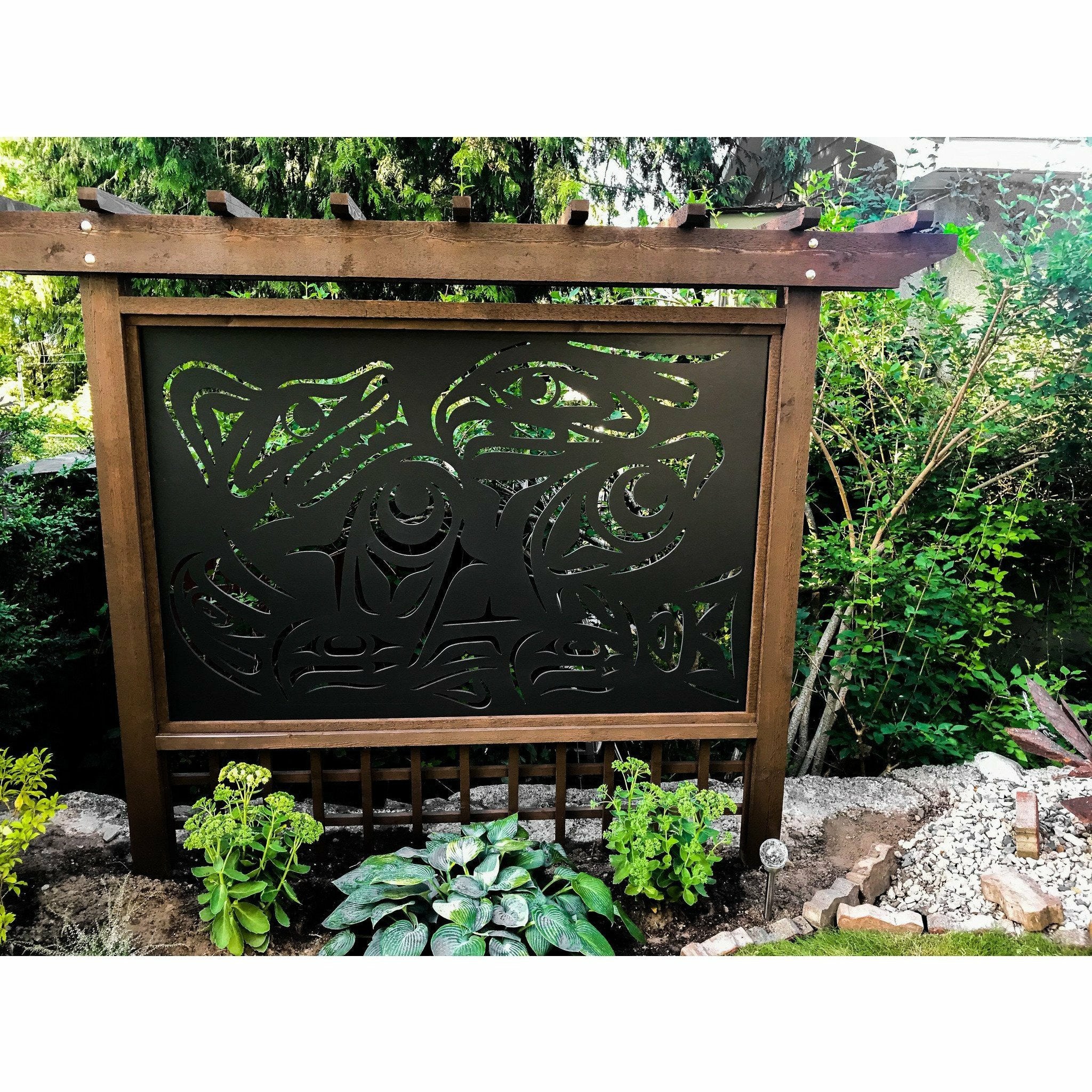 Bear and Eagle (My Salmon)