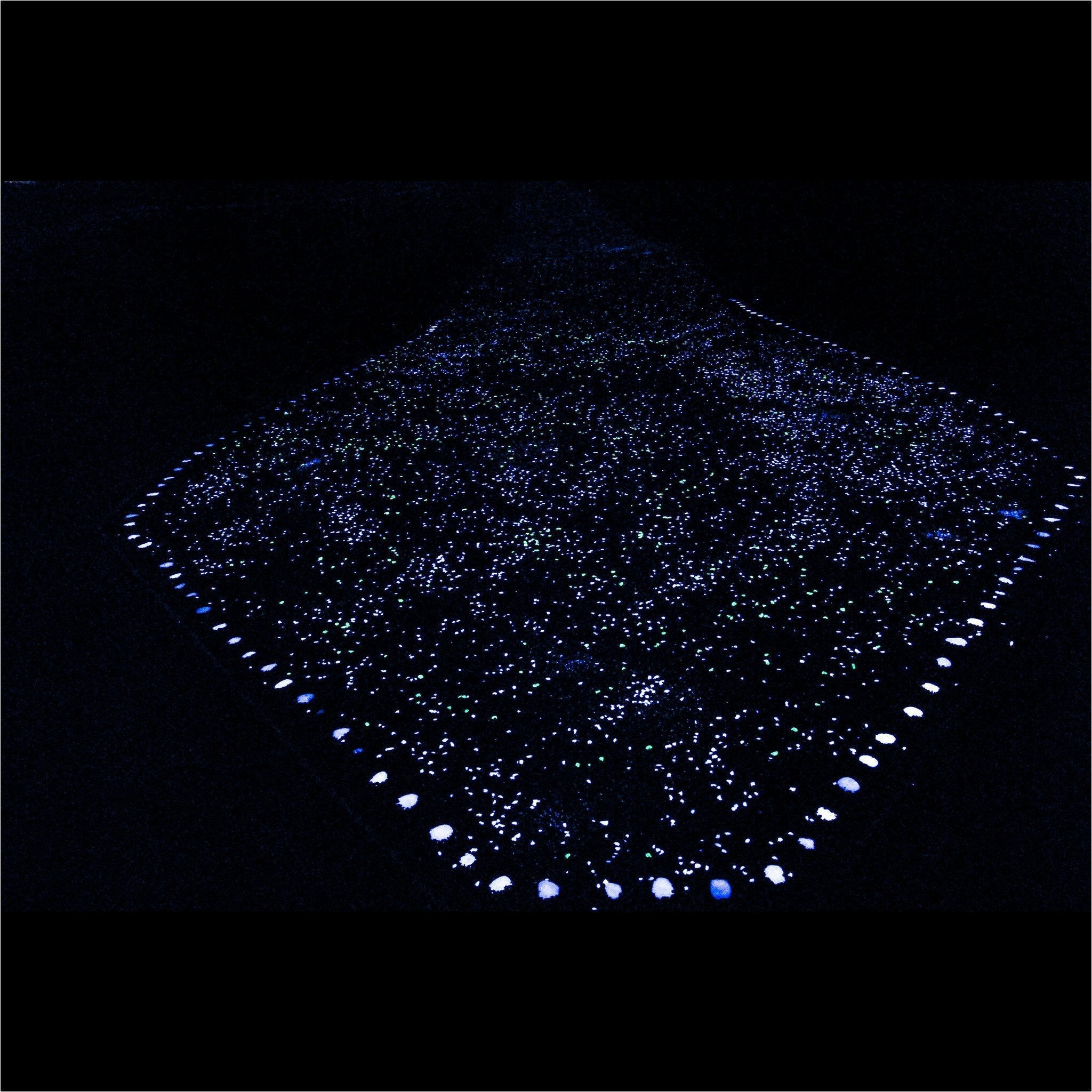 8-15mm Quantum Grade Aggregate - Blue 1lb (~352 Rocks)