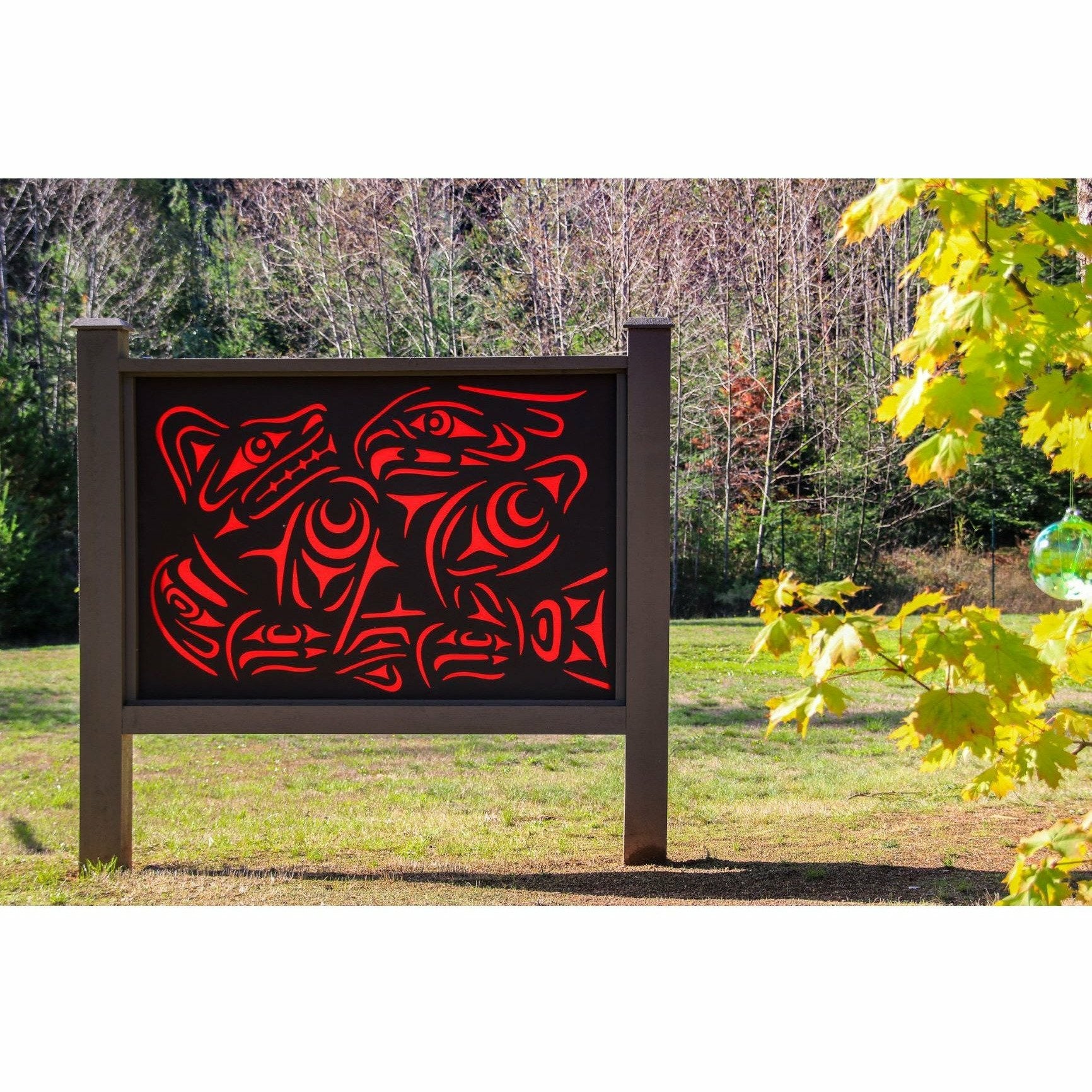 Bear and Eagle (My Salmon)