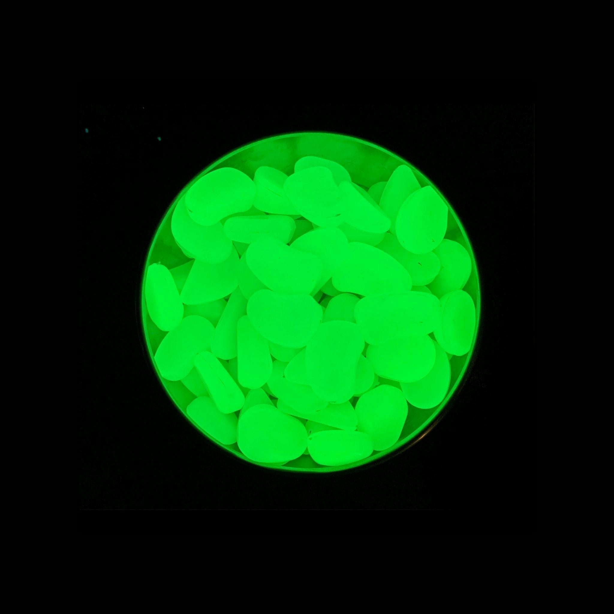 1" Green (Green) Stones