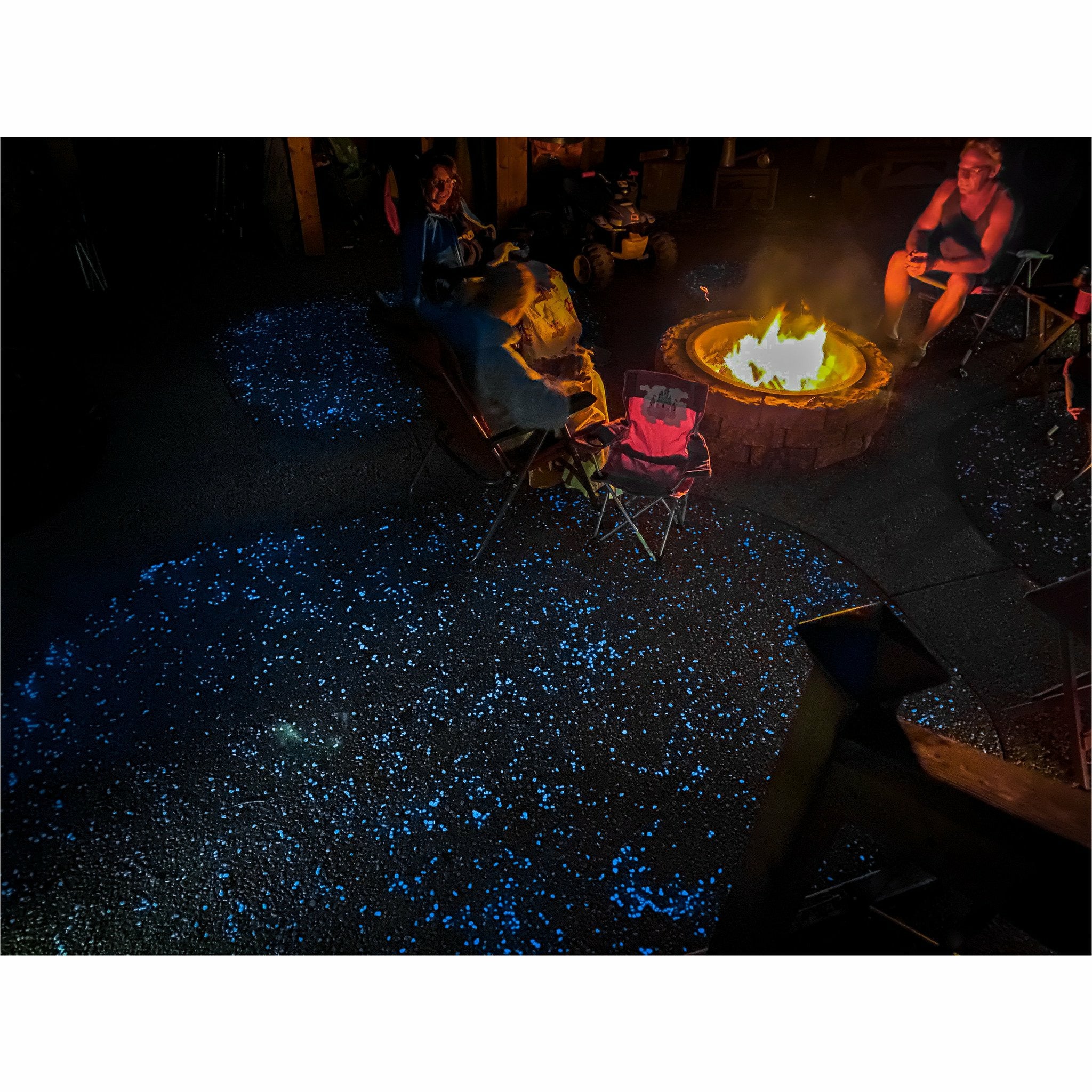 8-15mm Quantum Grade Aggregate - Blue 1lb (~352 Rocks)