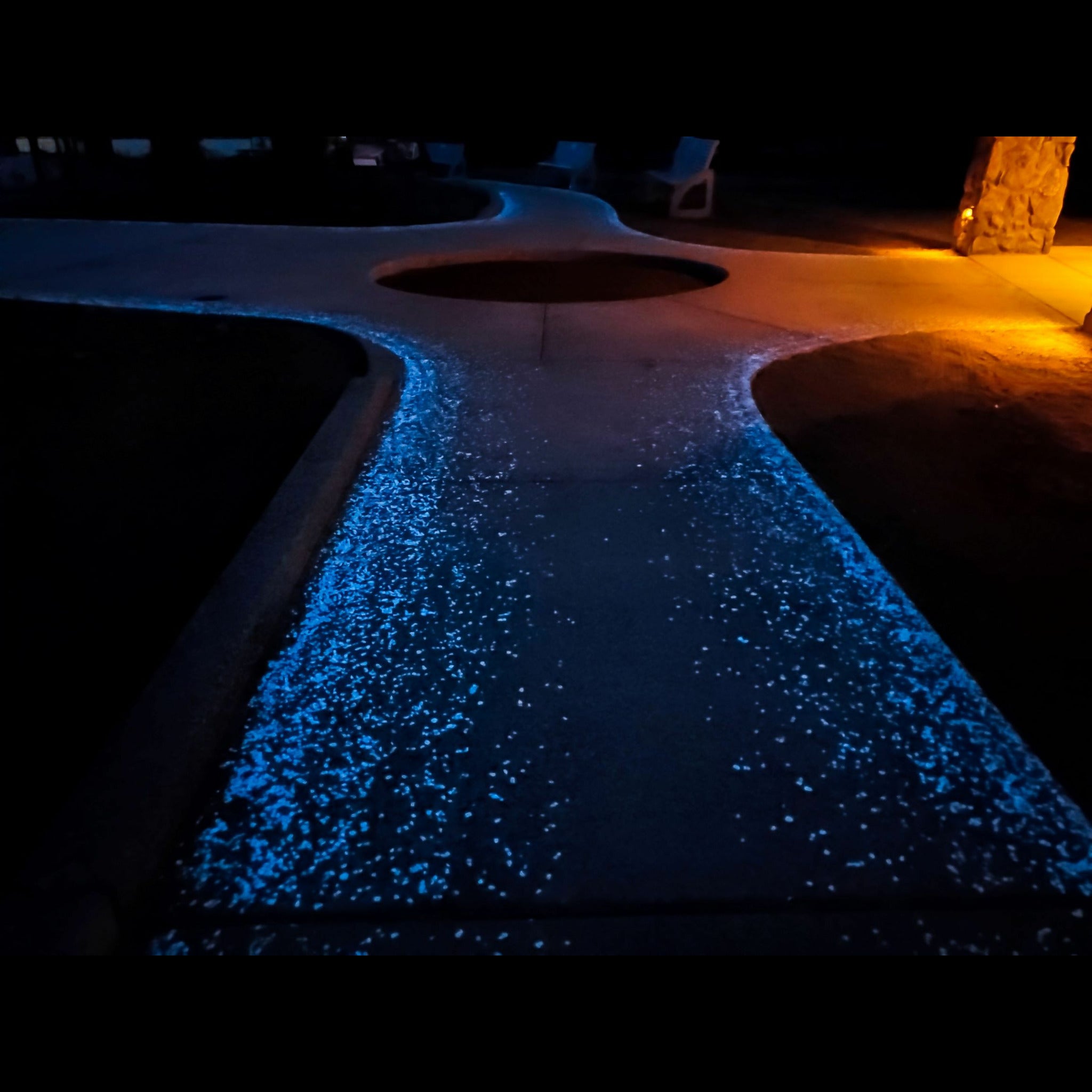 3-8mm Quantum Grade Aggregate - Blue 1lb (~1,792 rocks)