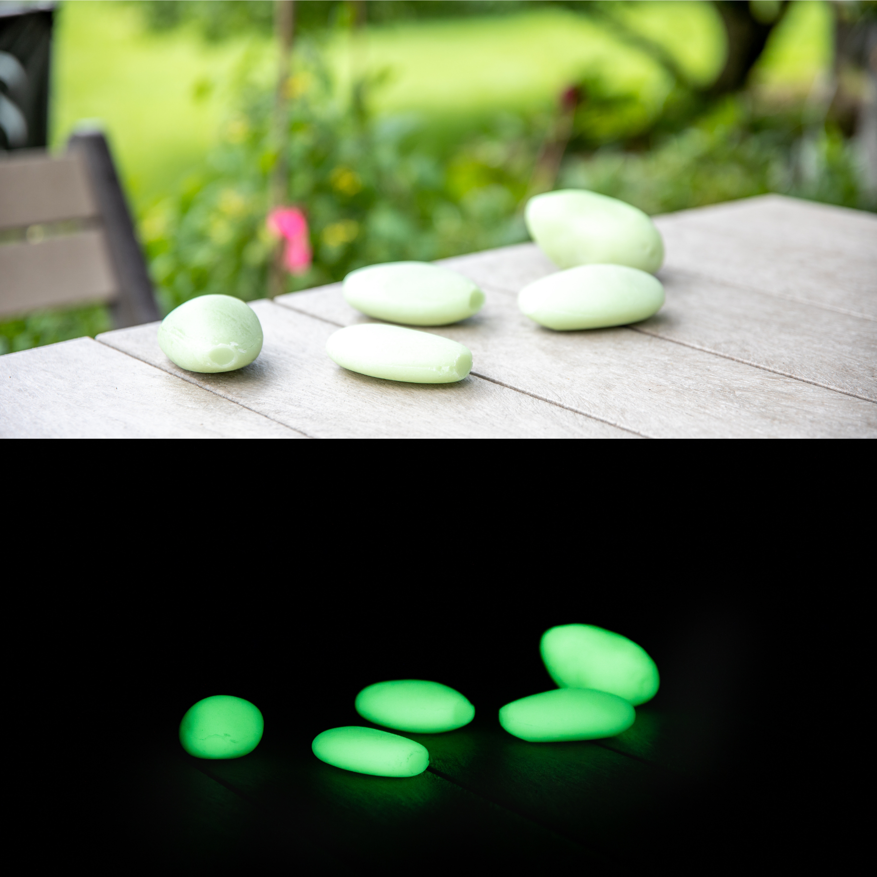 Green Quantum Boulders (100% glow)