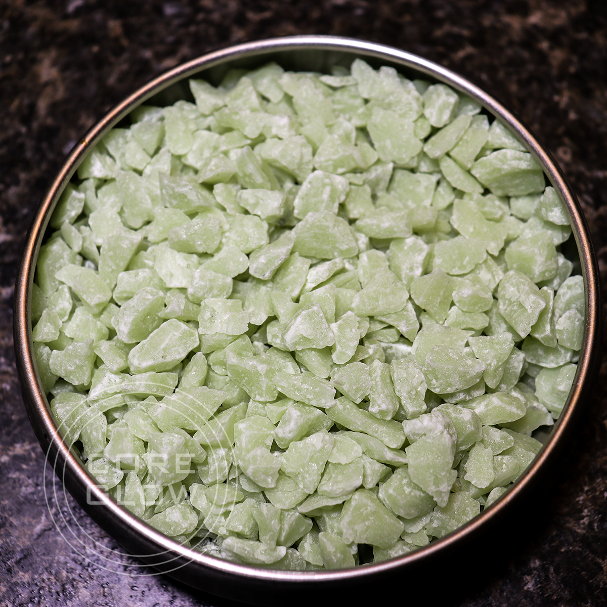 3-8mm Quantum Grade Aggregate - Green 1lb (~1,792 rocks)