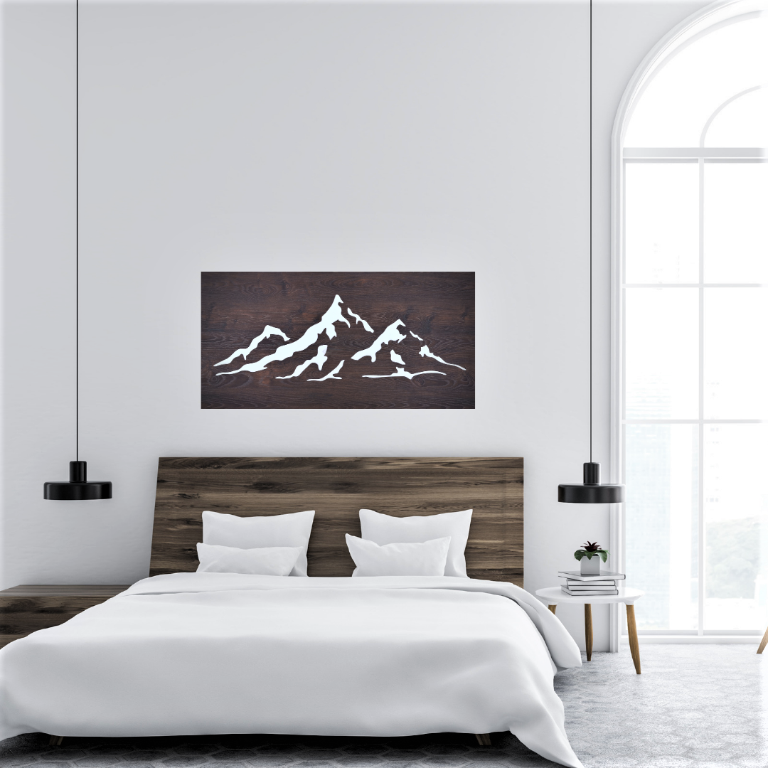 Rocky Mountains-Engraved