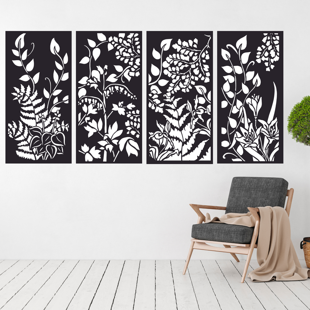 PVC Privacy Screens - West Coast Forest Designs!