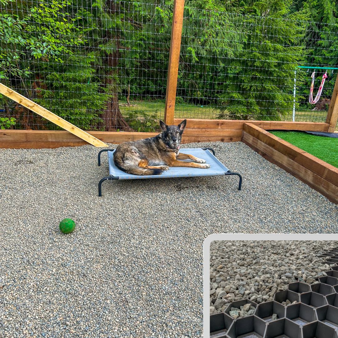 Gravel Pet Pack | 33 sq ft pack | No-Dig  Foundation | Free Shipping