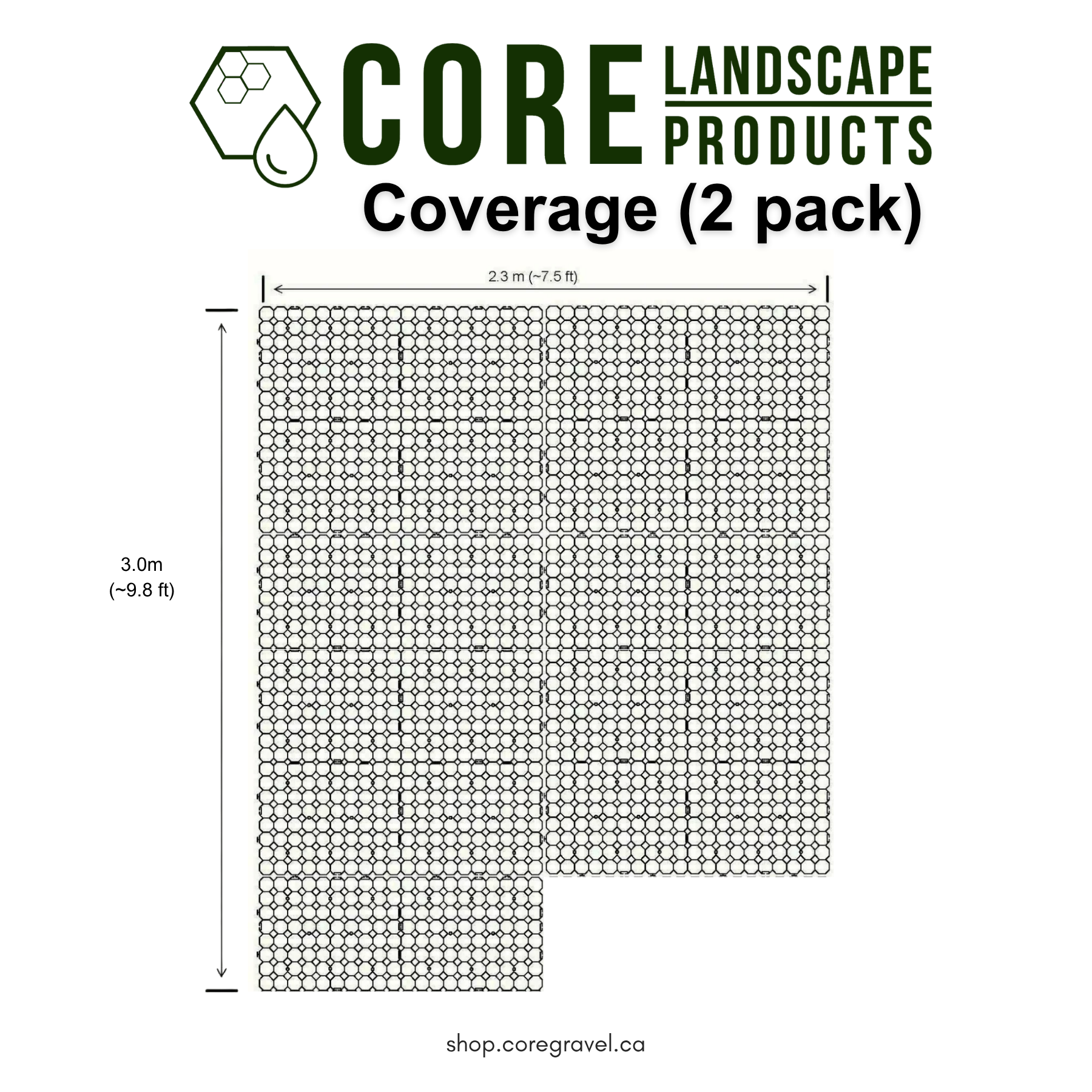 Recreational Foundation Packs | ~34 SQ. FT | FREE SHIPPING