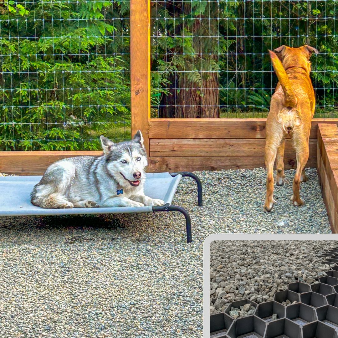 Gravel Pet Pack | 33 sq ft pack | No-Dig  Foundation | Free Shipping
