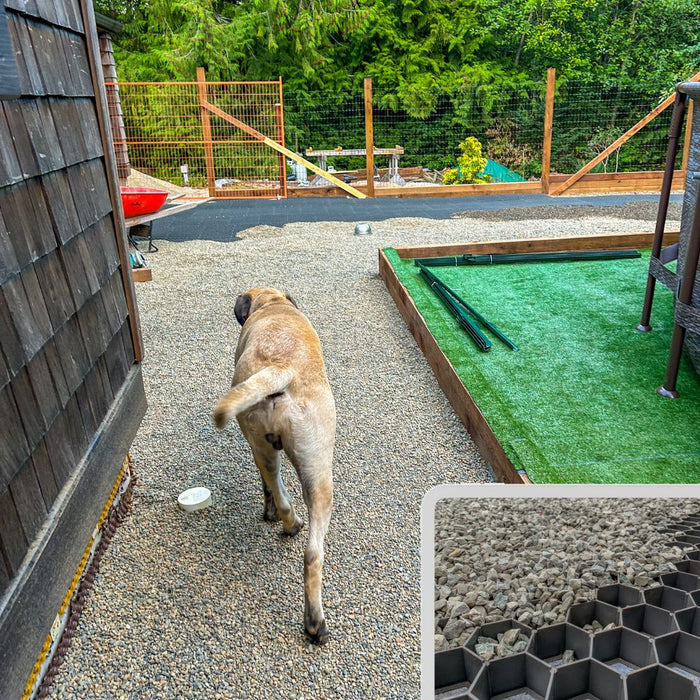 Gravel Pet Pack 33 sq ft pack NoDig Foundation Free Shipping