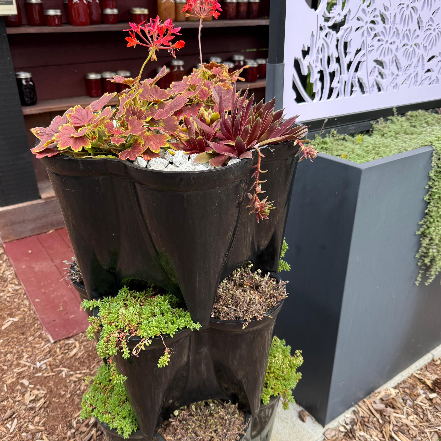 NEW Stacking Planters - 100% Recycled Ocean Plastics