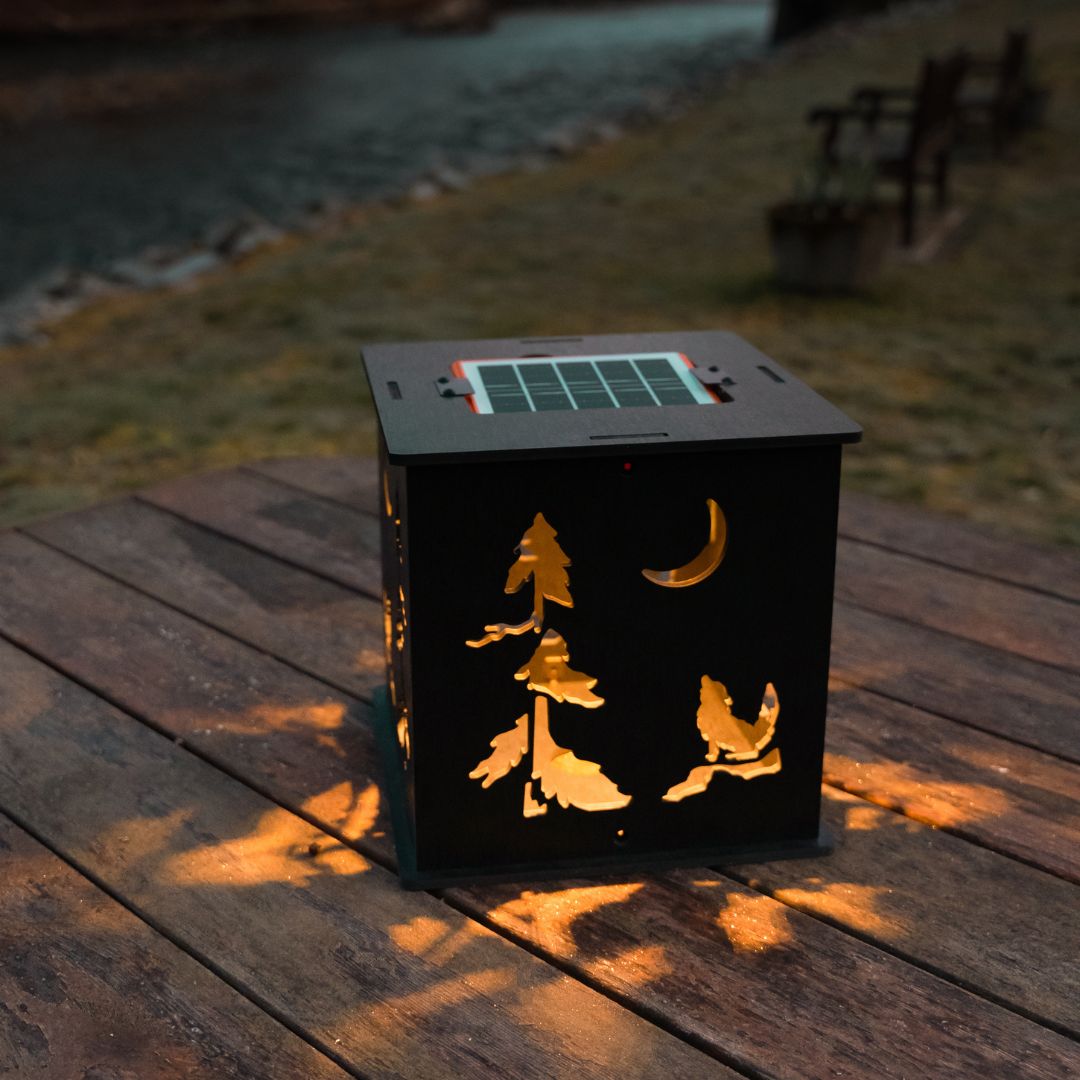 Solar Camping Table Light With Speaker | Free Shipping