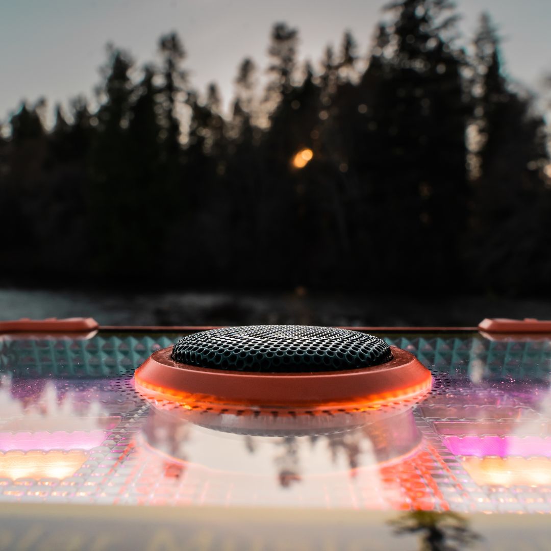 Solar Camping Table Light With Speaker | Free Shipping