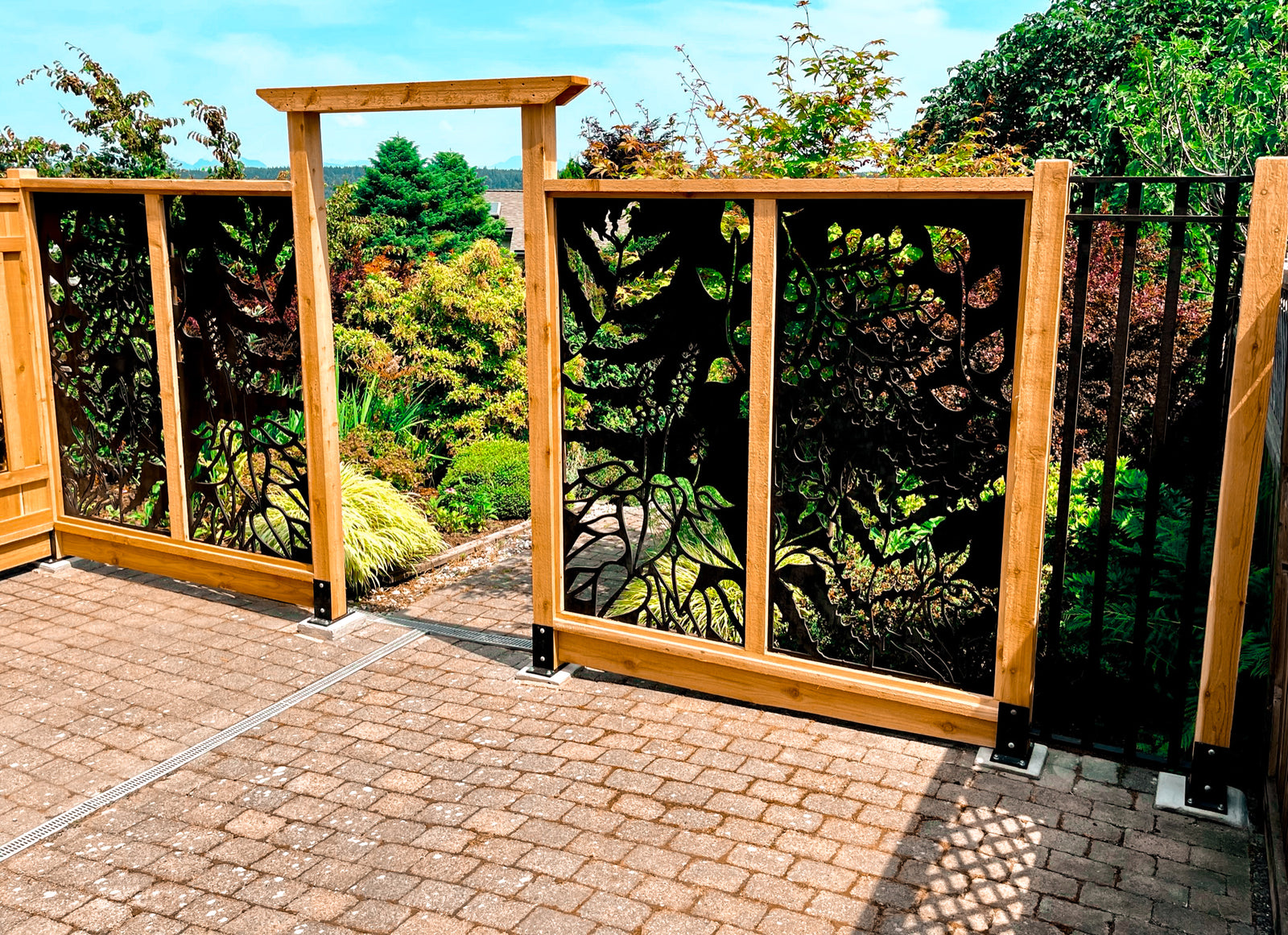 PVC Privacy Screens - West Coast Forest Designs!
