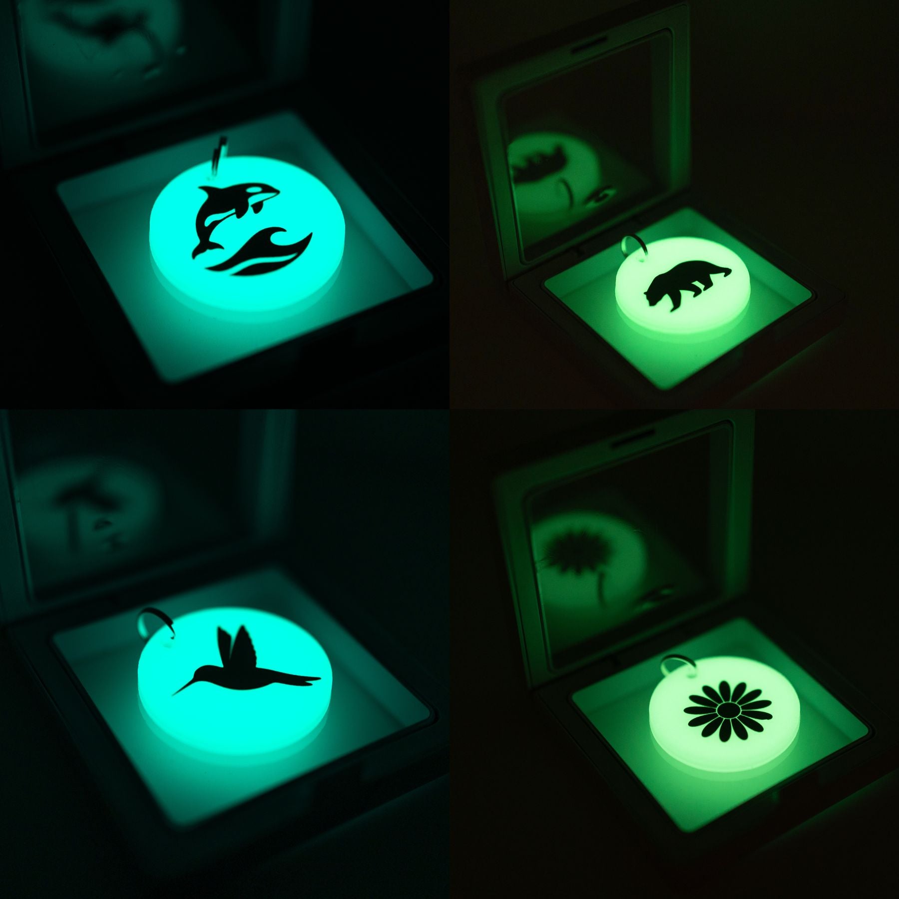 Glow in the Dark Keychains FREE SHIPPING